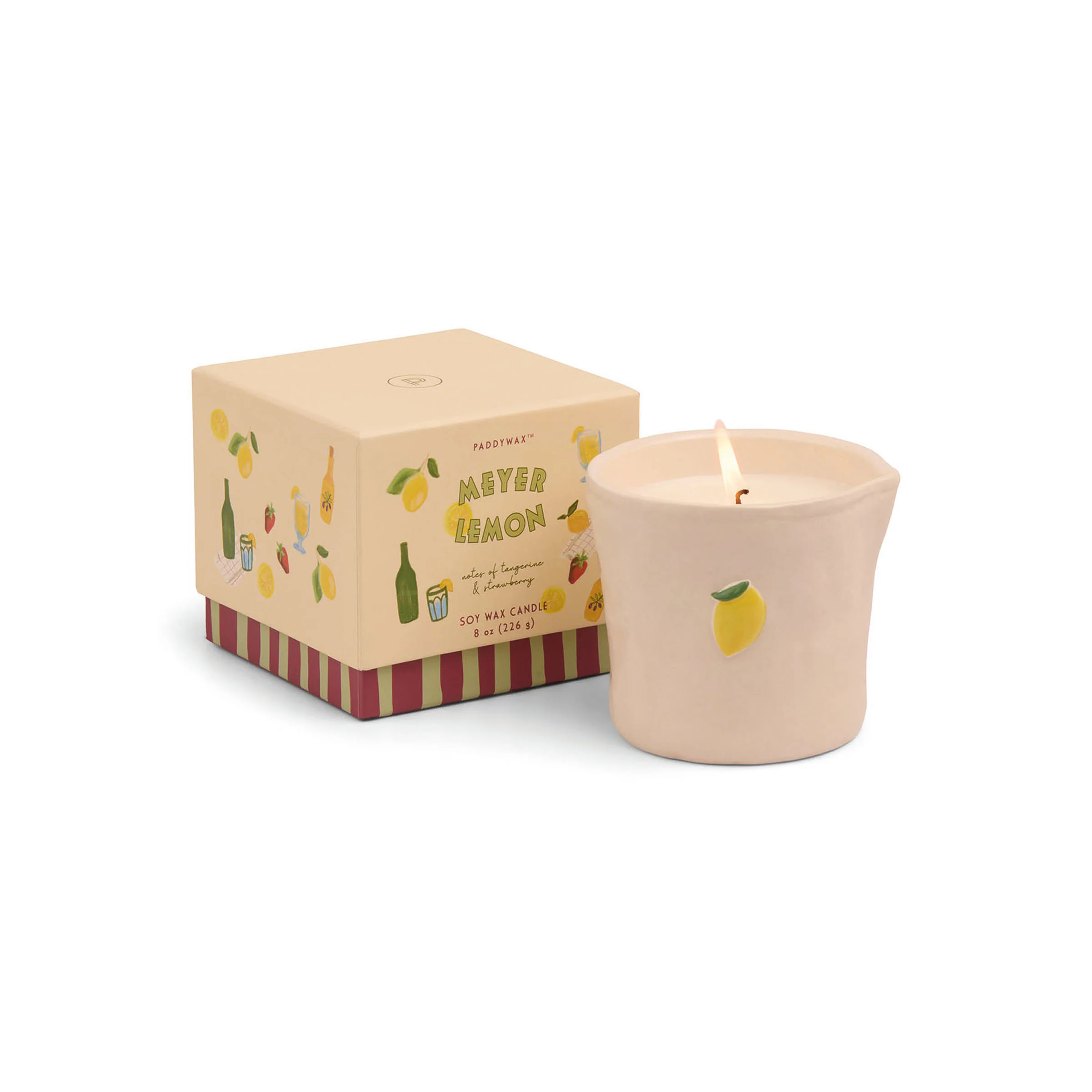 Bistro Meyer Lemon 8oz Candle - Image 2
