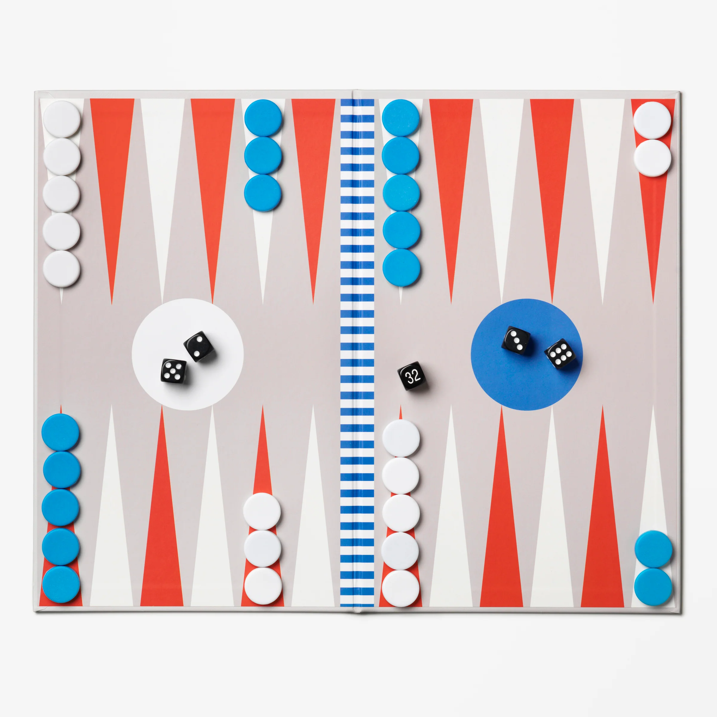 The Art of Backgammon Board Game