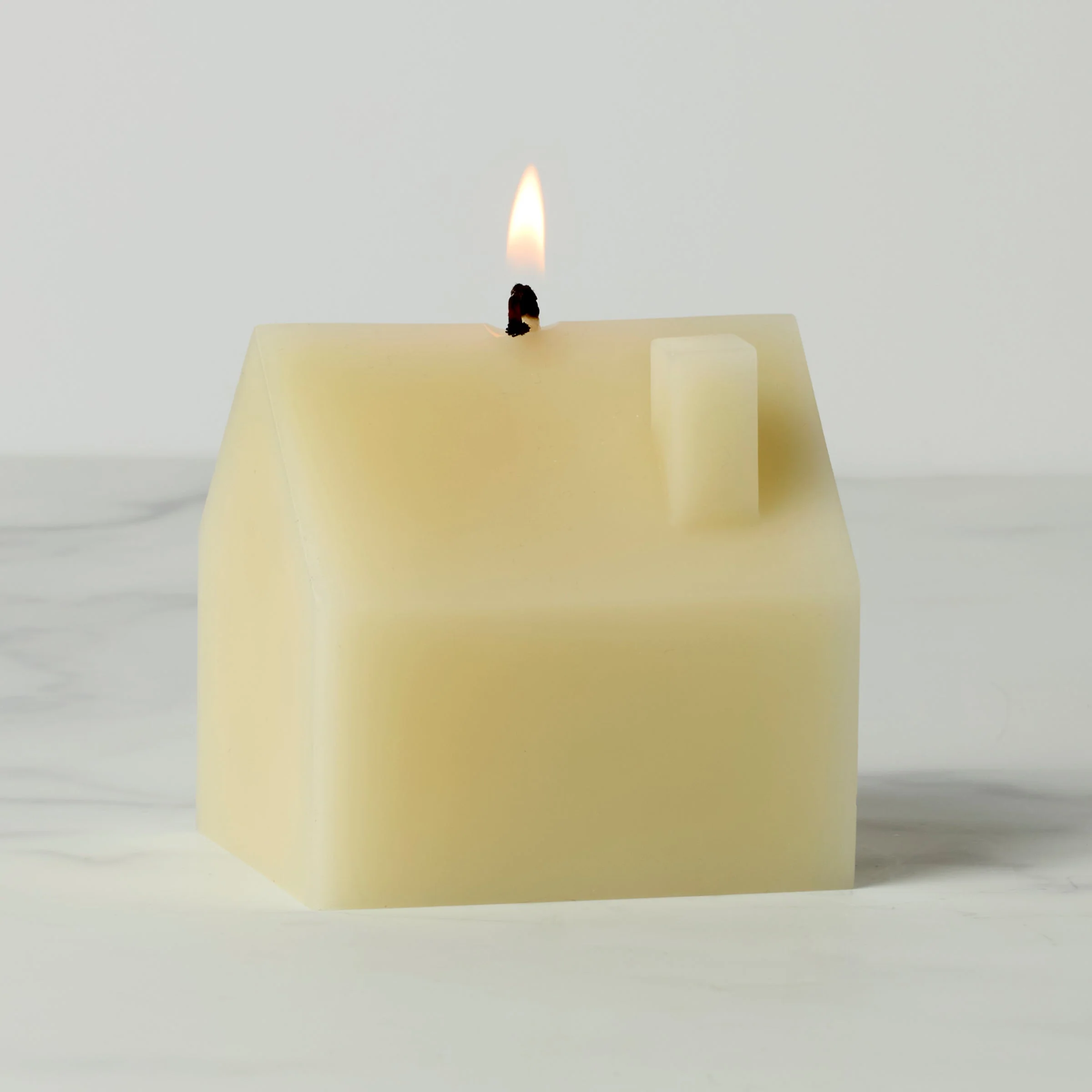 Iconic Cream Large House Candle