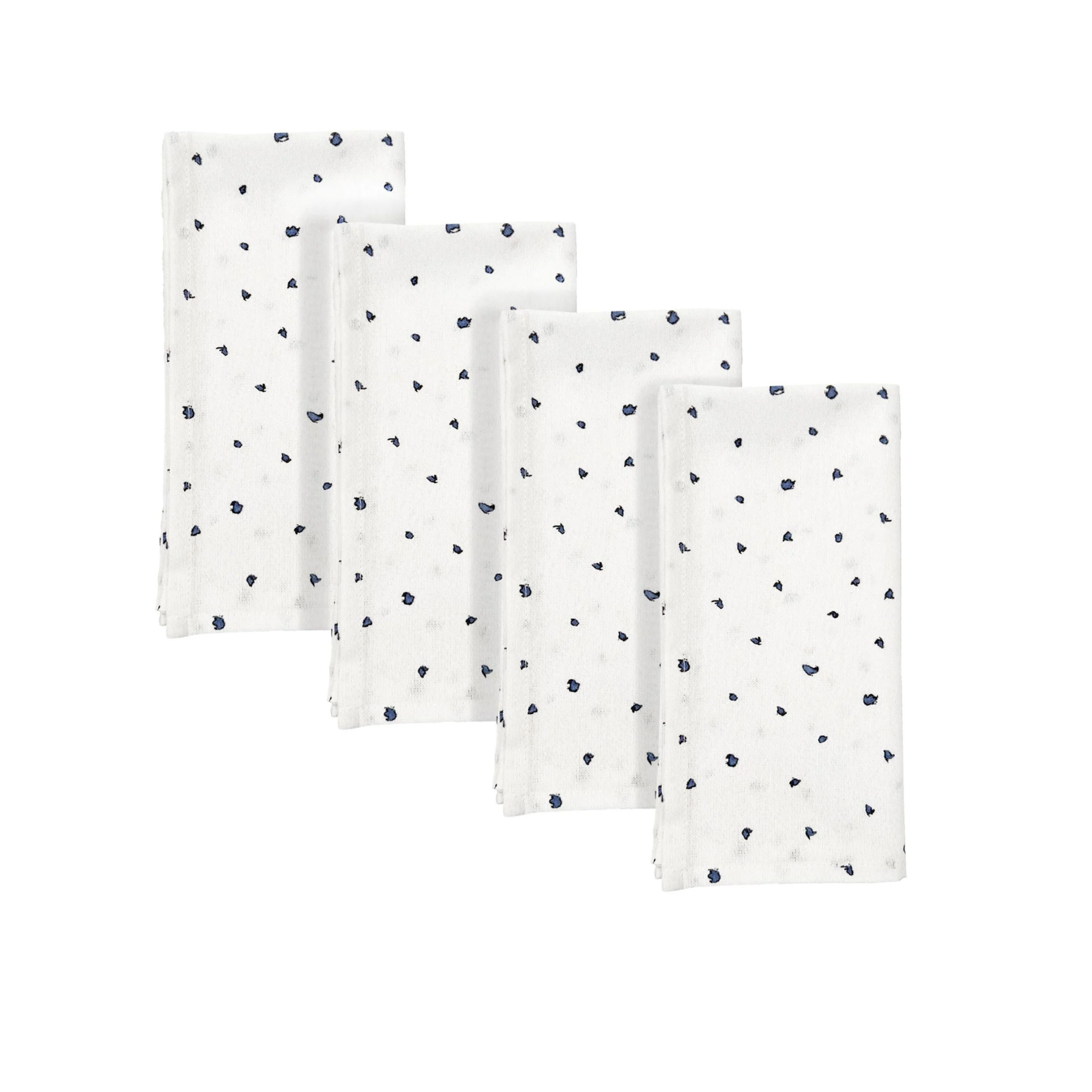 Blue Bay Dot Dinner Napkins, Set of 4