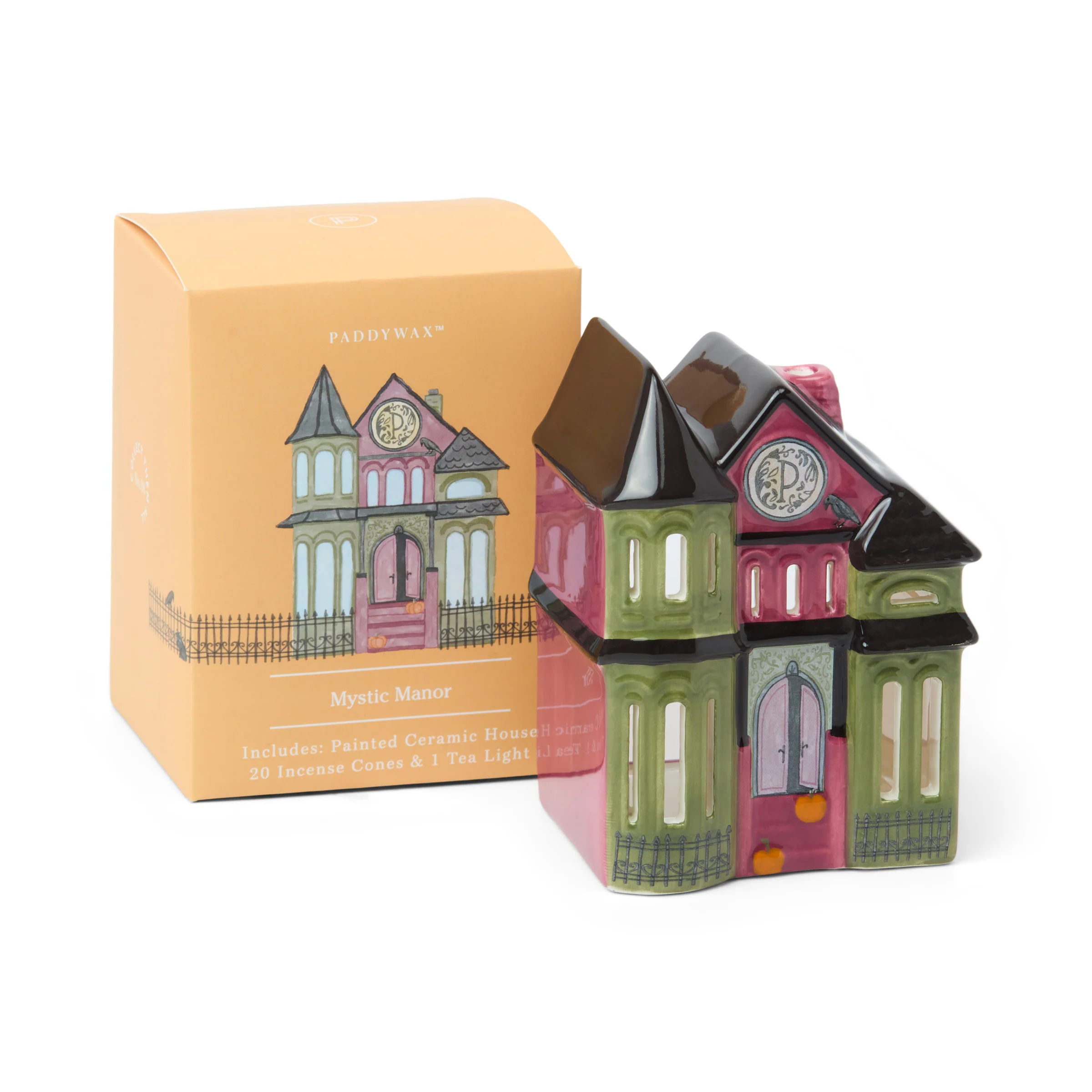 Mystic Manor Incense & Tea Light Holder