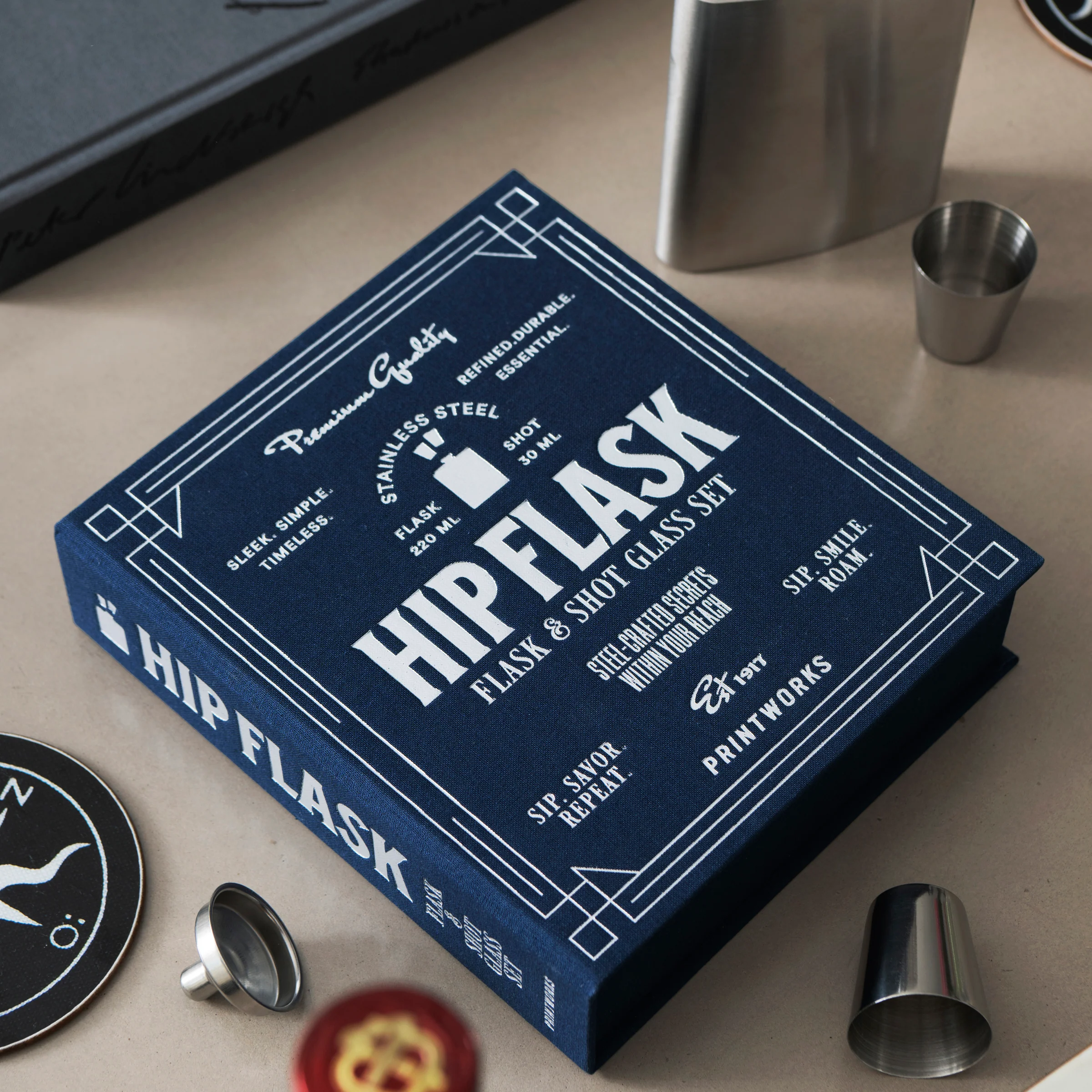 The Essentials Hip Flask - Image 3