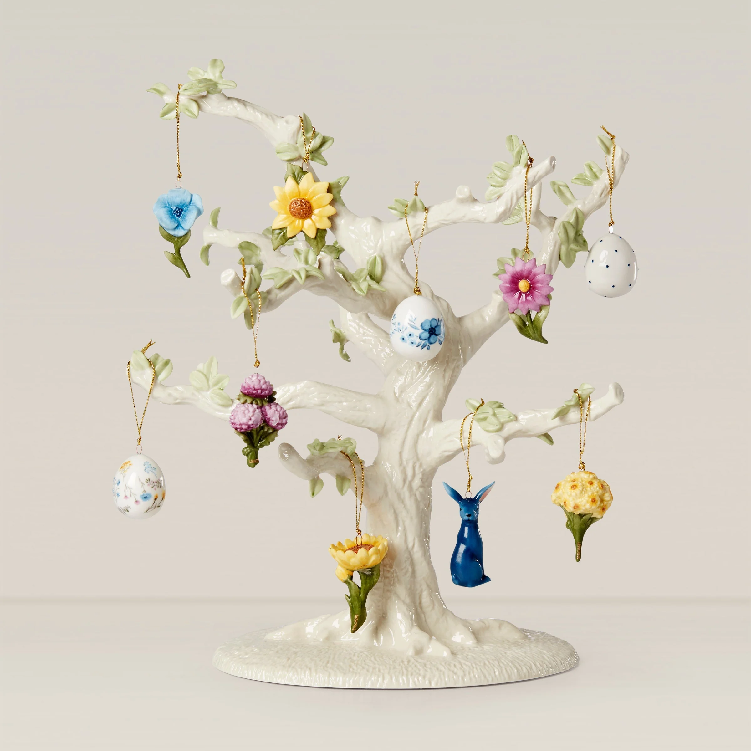 Floral Easter 10-Piece Mini Ornament Set - Image 2