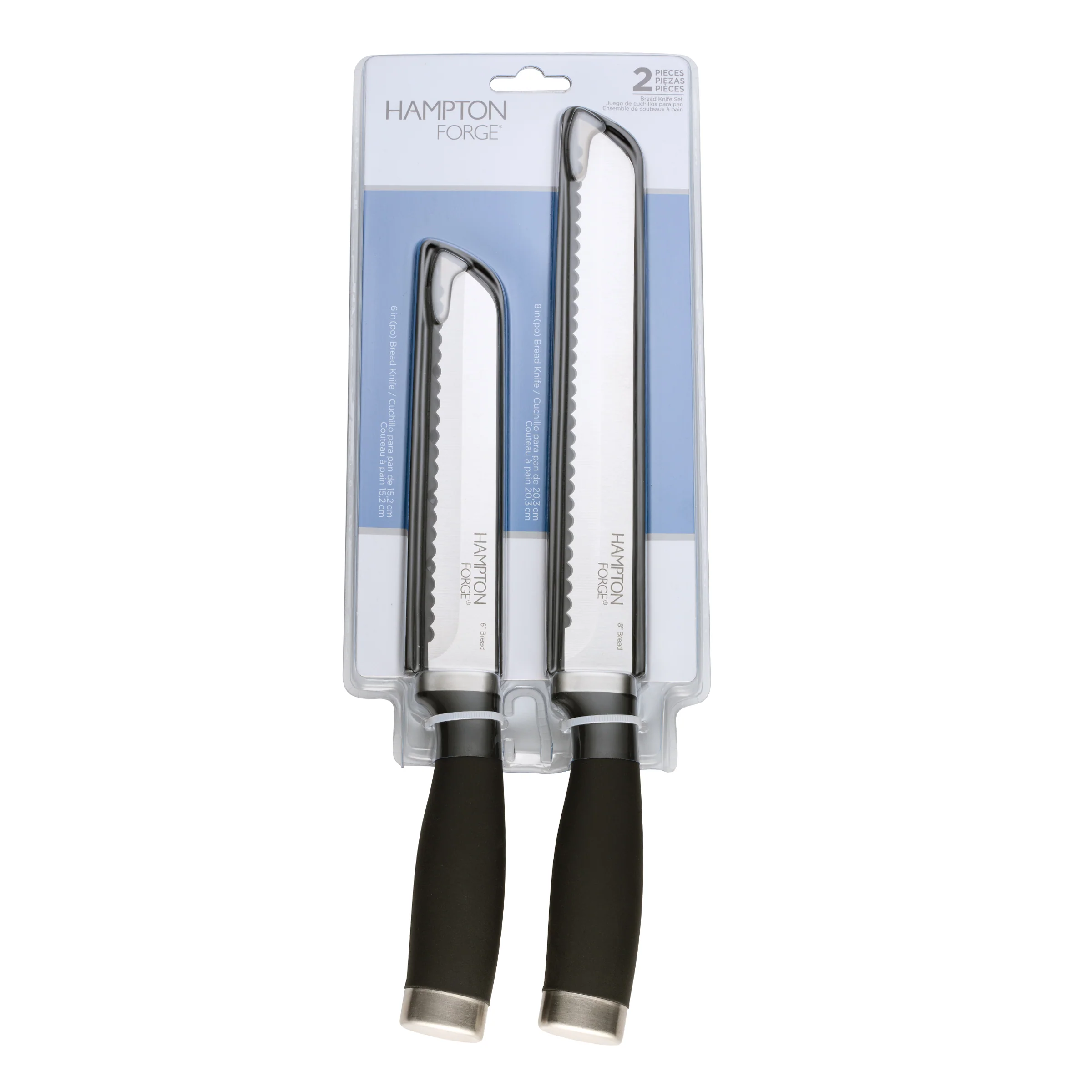 Epicure Bread Knives with Blade Guards, Set of 2 - Image 7