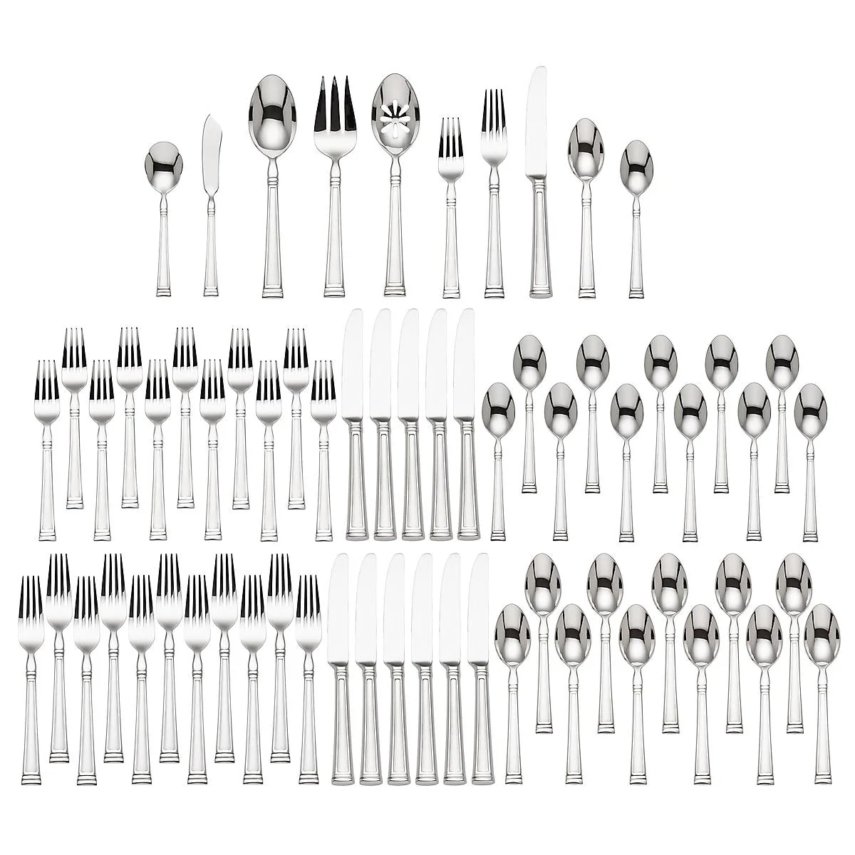 Esquire 65-Piece Flatware Set - Image 2