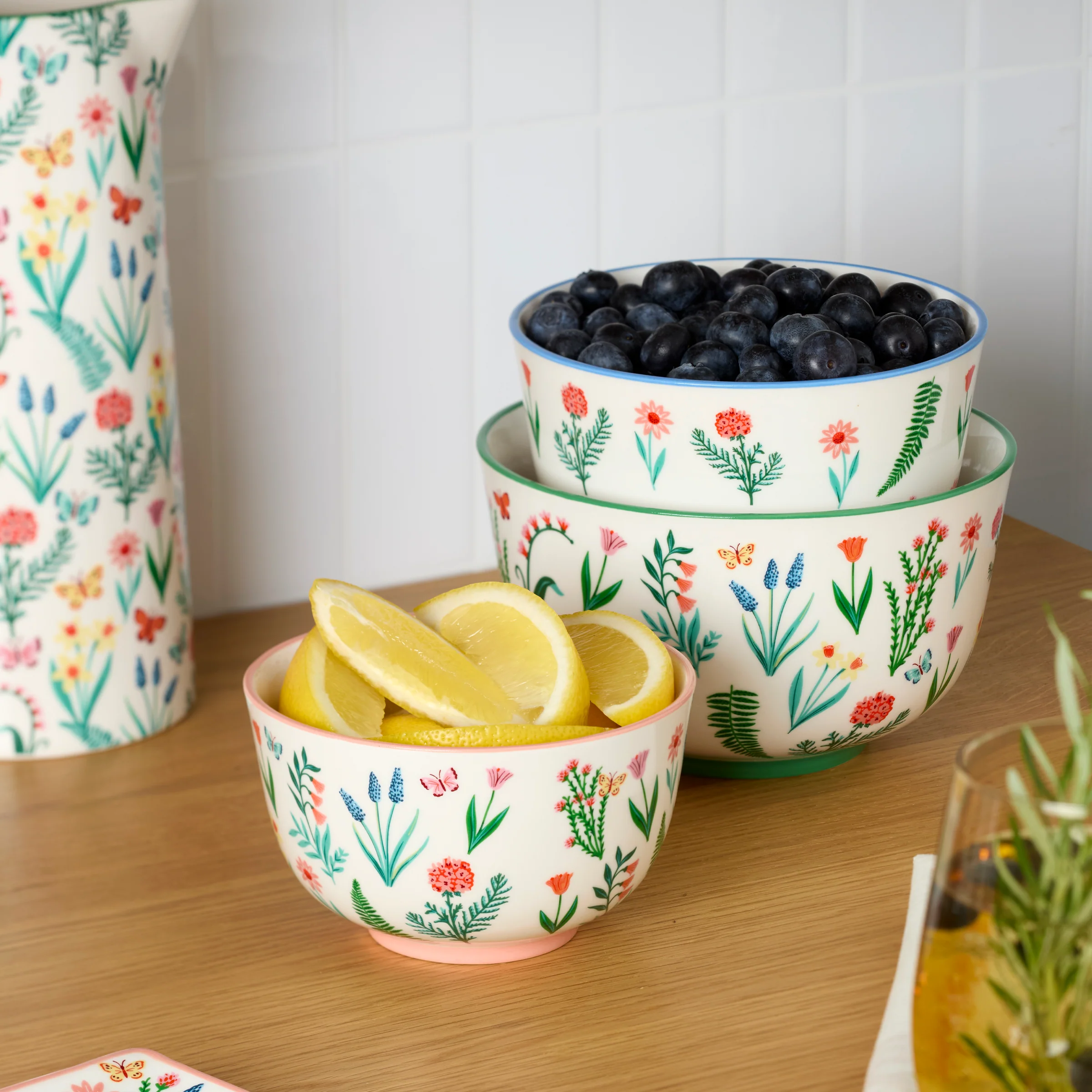 First Blooms 3-Piece Nesting Bowl Set - Image 5
