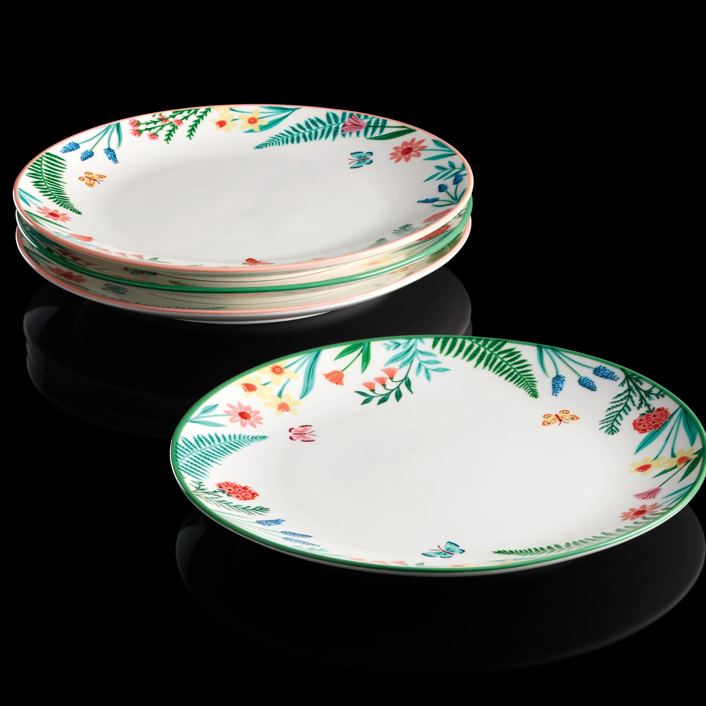 First Blooms Accent Plates, Set of 4 - Image 5