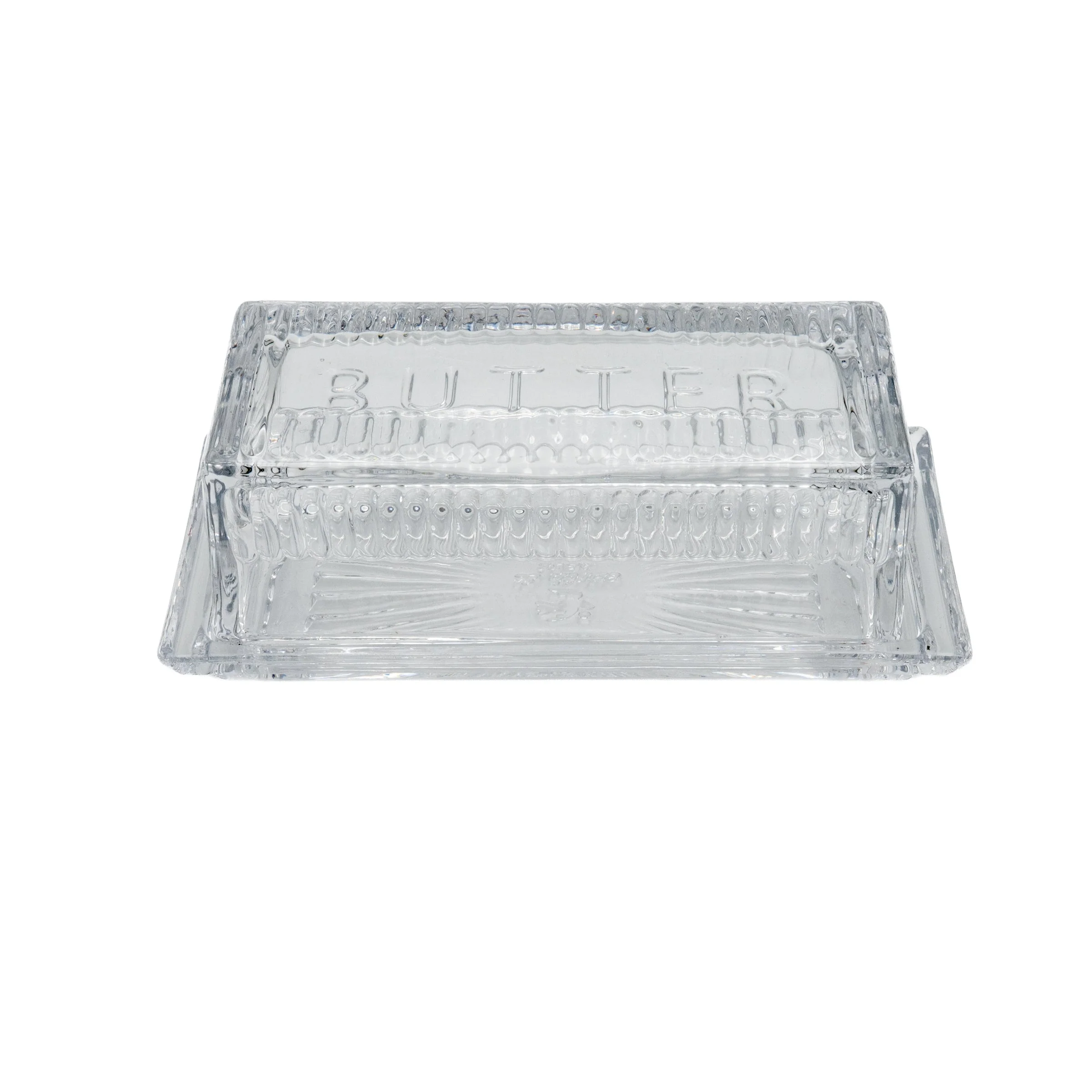 Glass Butter Dish