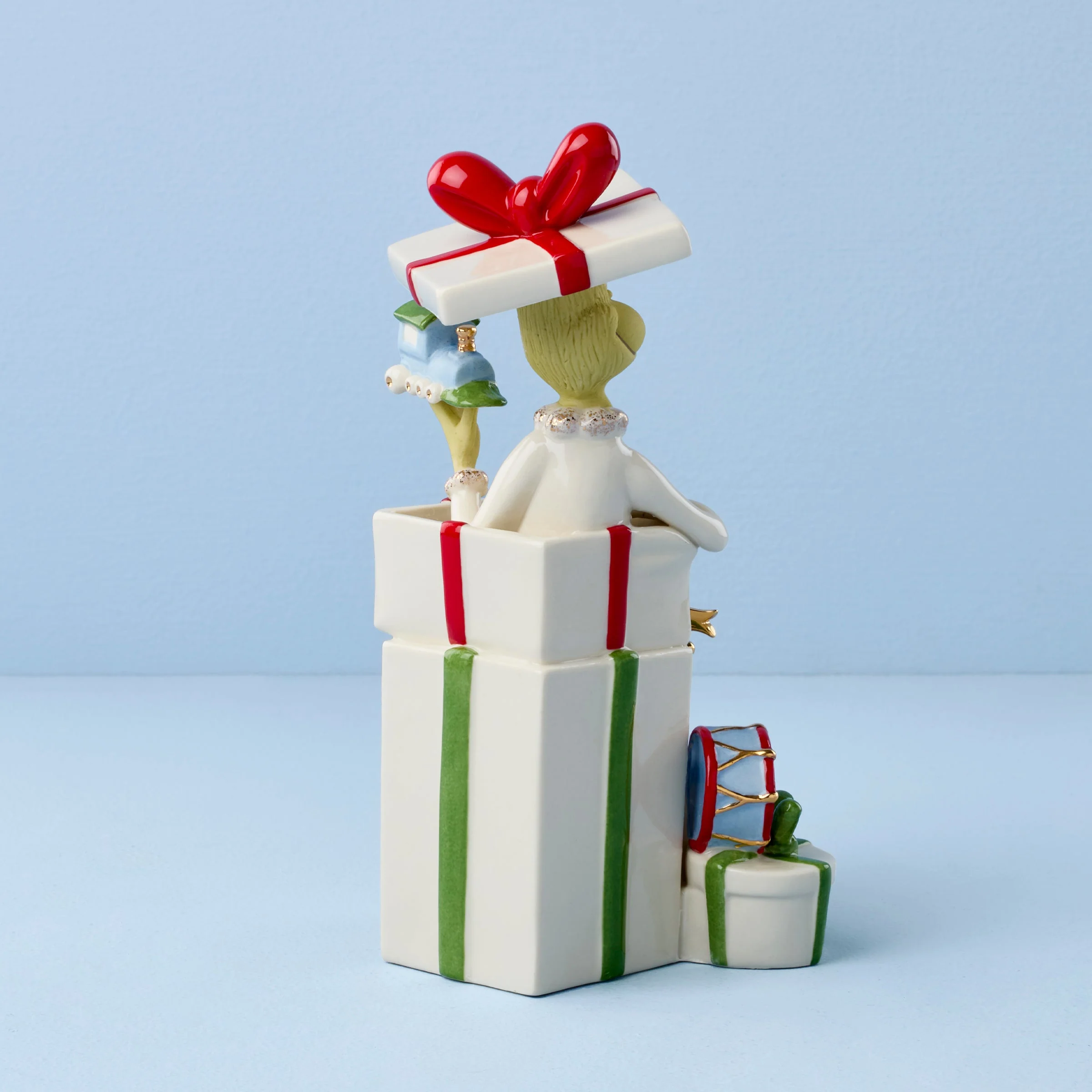 Grinch Gets The Gifts Figurine - Image 2