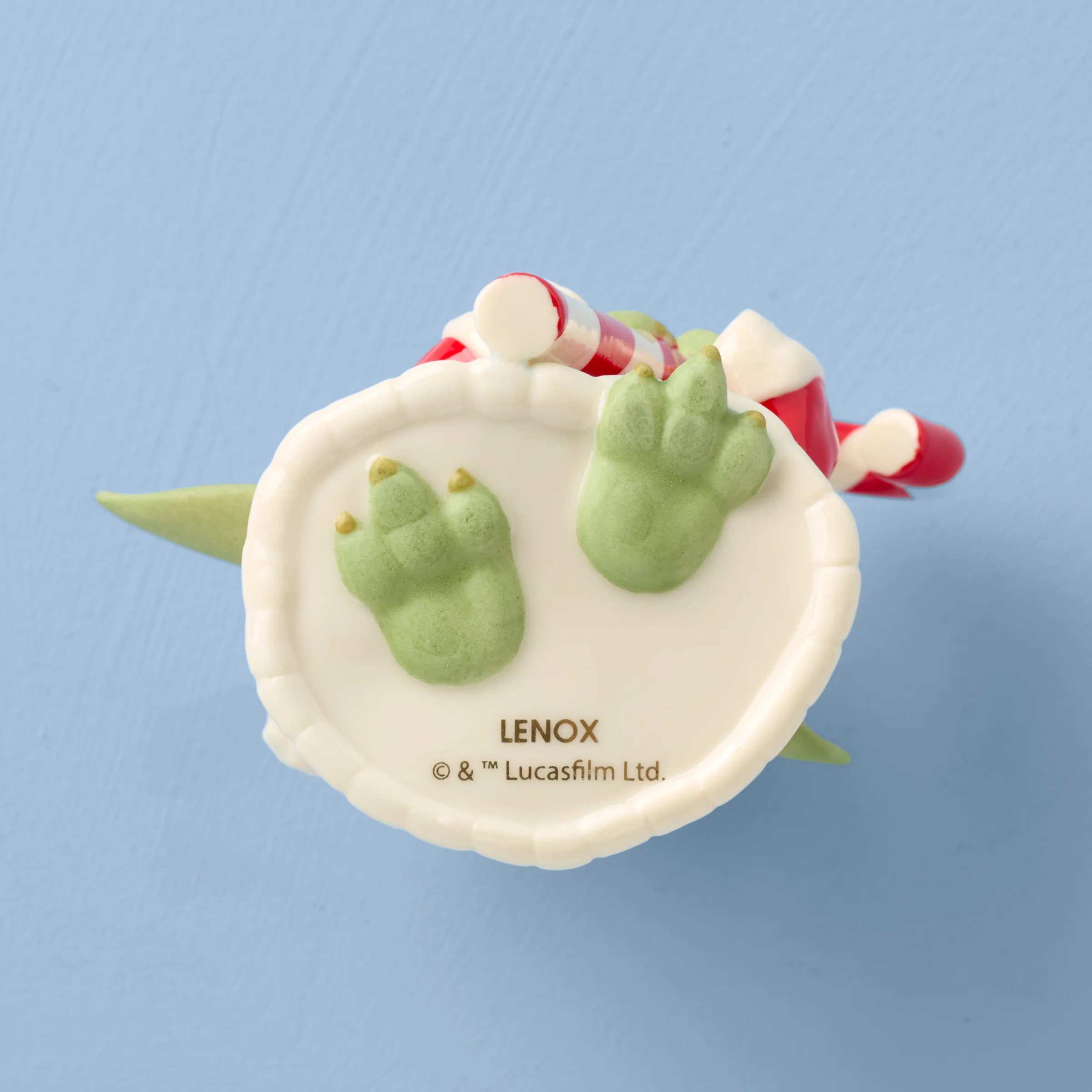Grogu with Candy Cane Ornament - Image 3