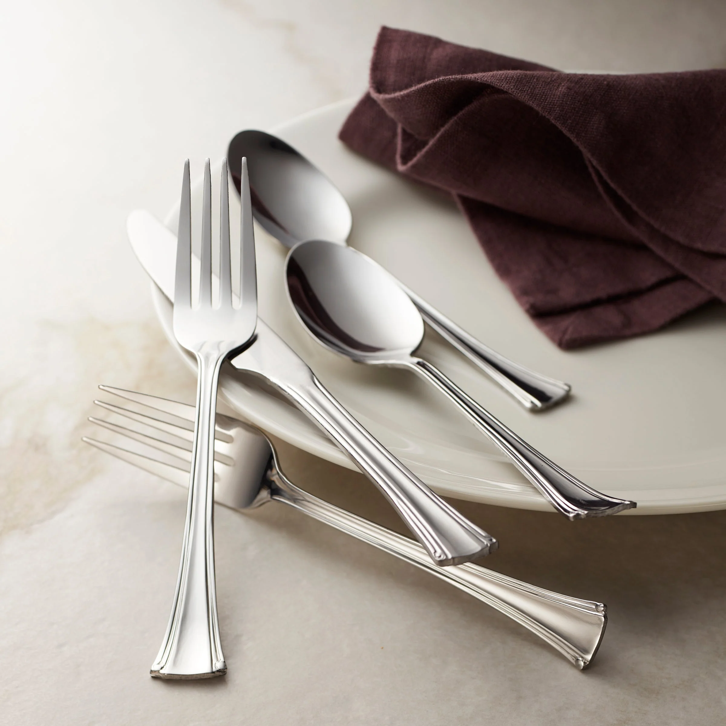 Avalon 20-Piece Flatware Set - Image 2