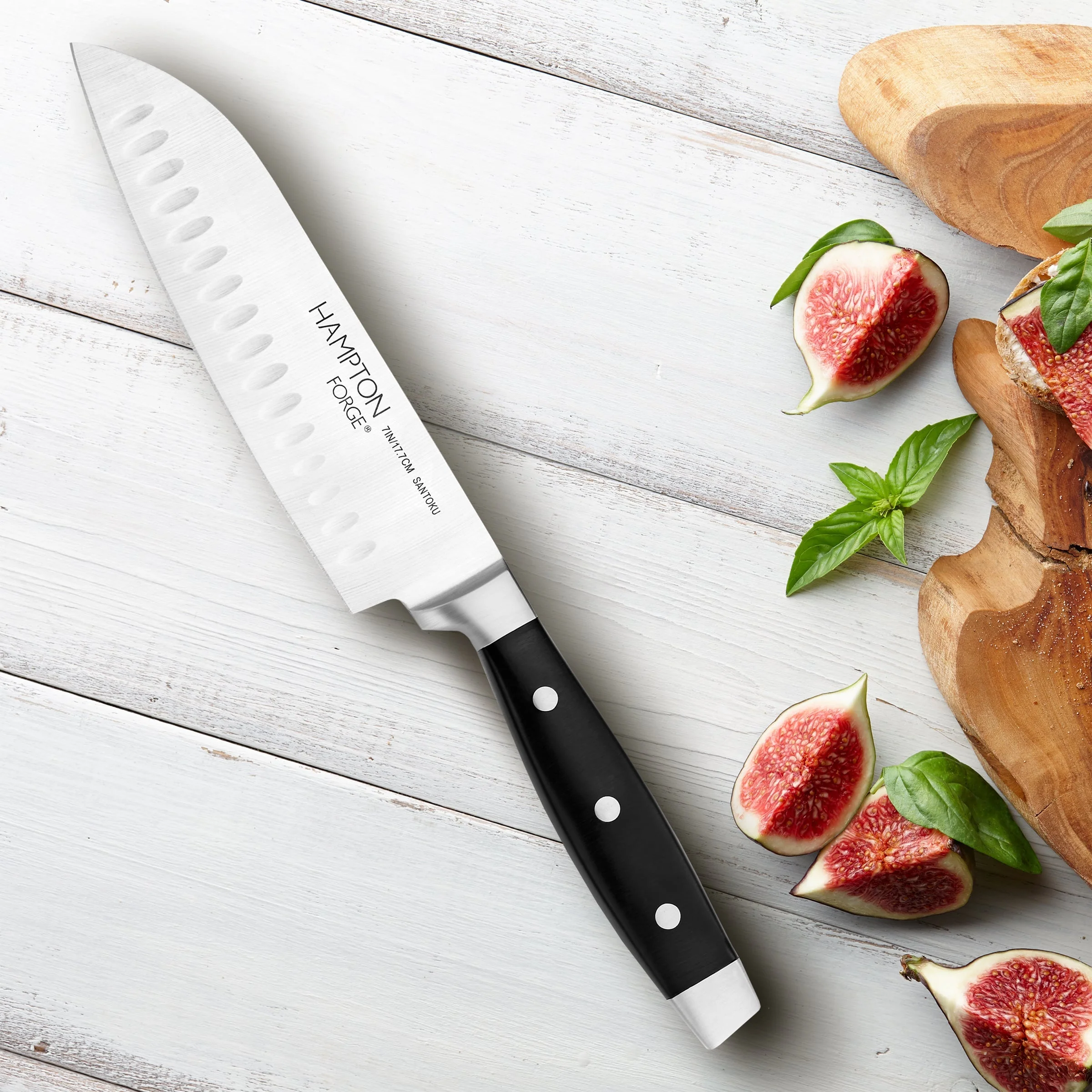 Continental 7" Santoku Knife with Blade Guard - Image 5