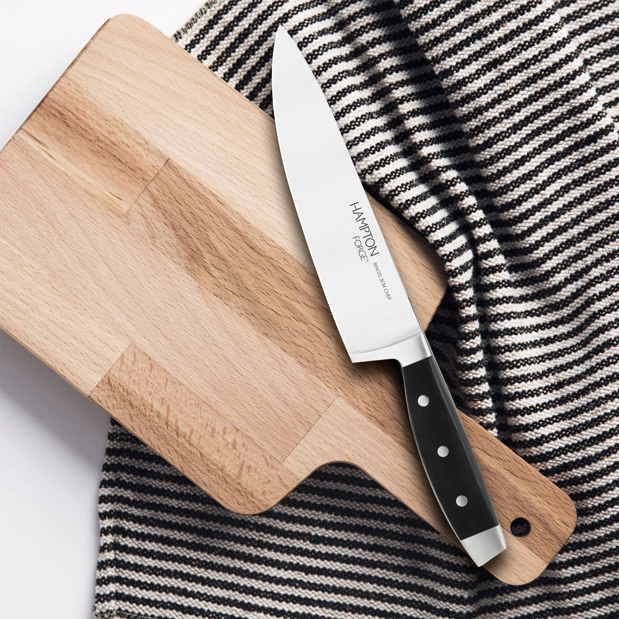 Continental 8" Chef Knife with Blade Guard - Image 3
