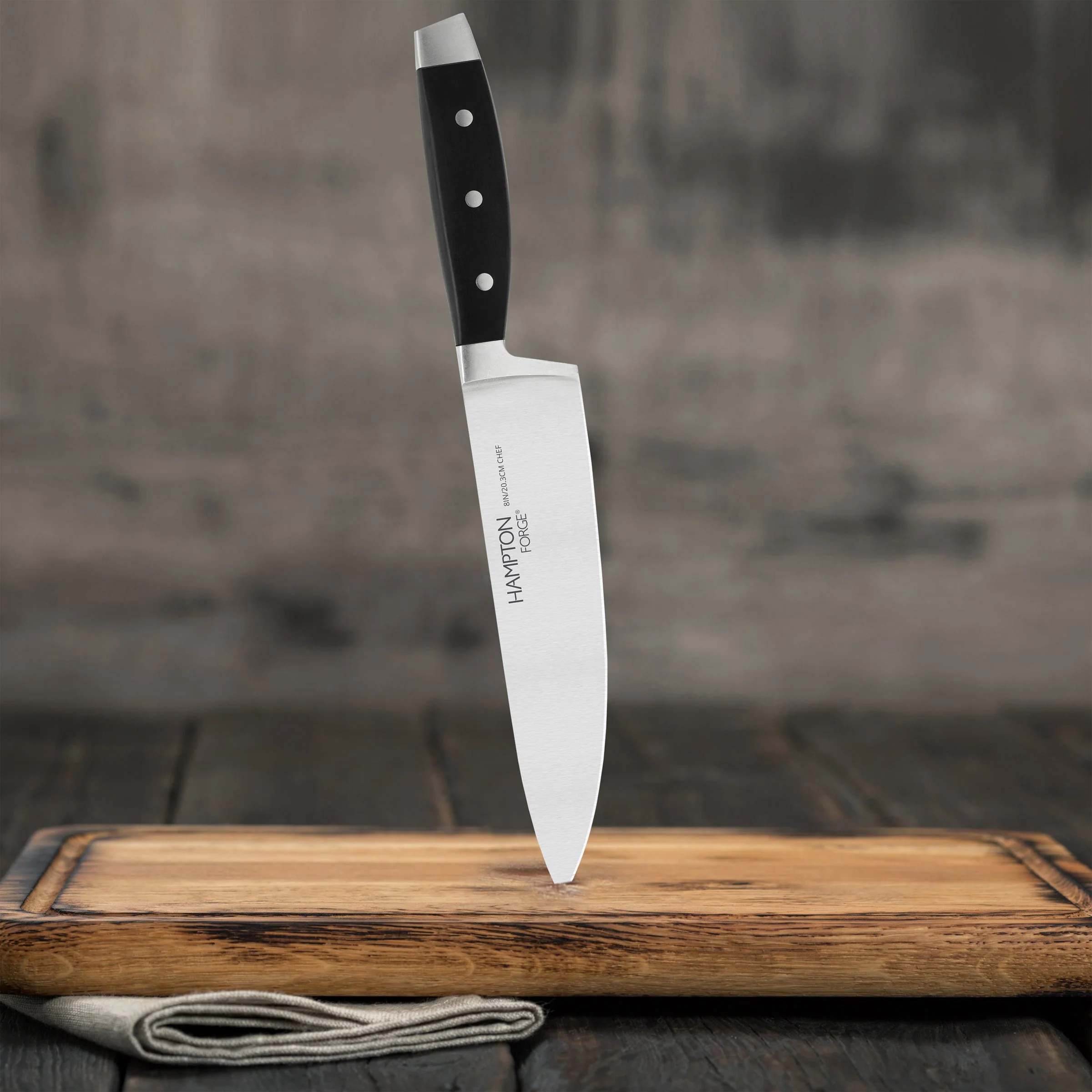 Continental 8" Chef Knife with Blade Guard - Image 4