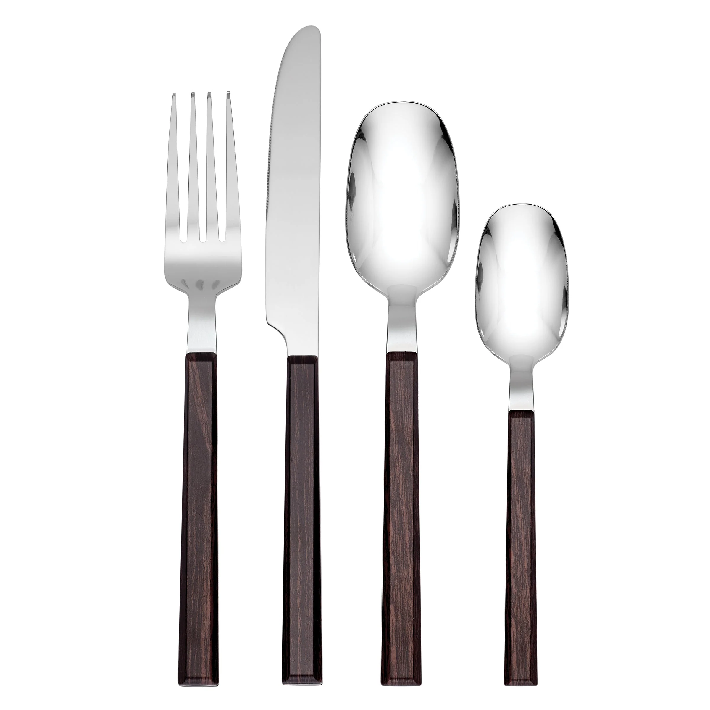 Henley Brown 16-Piece Flatware Set
