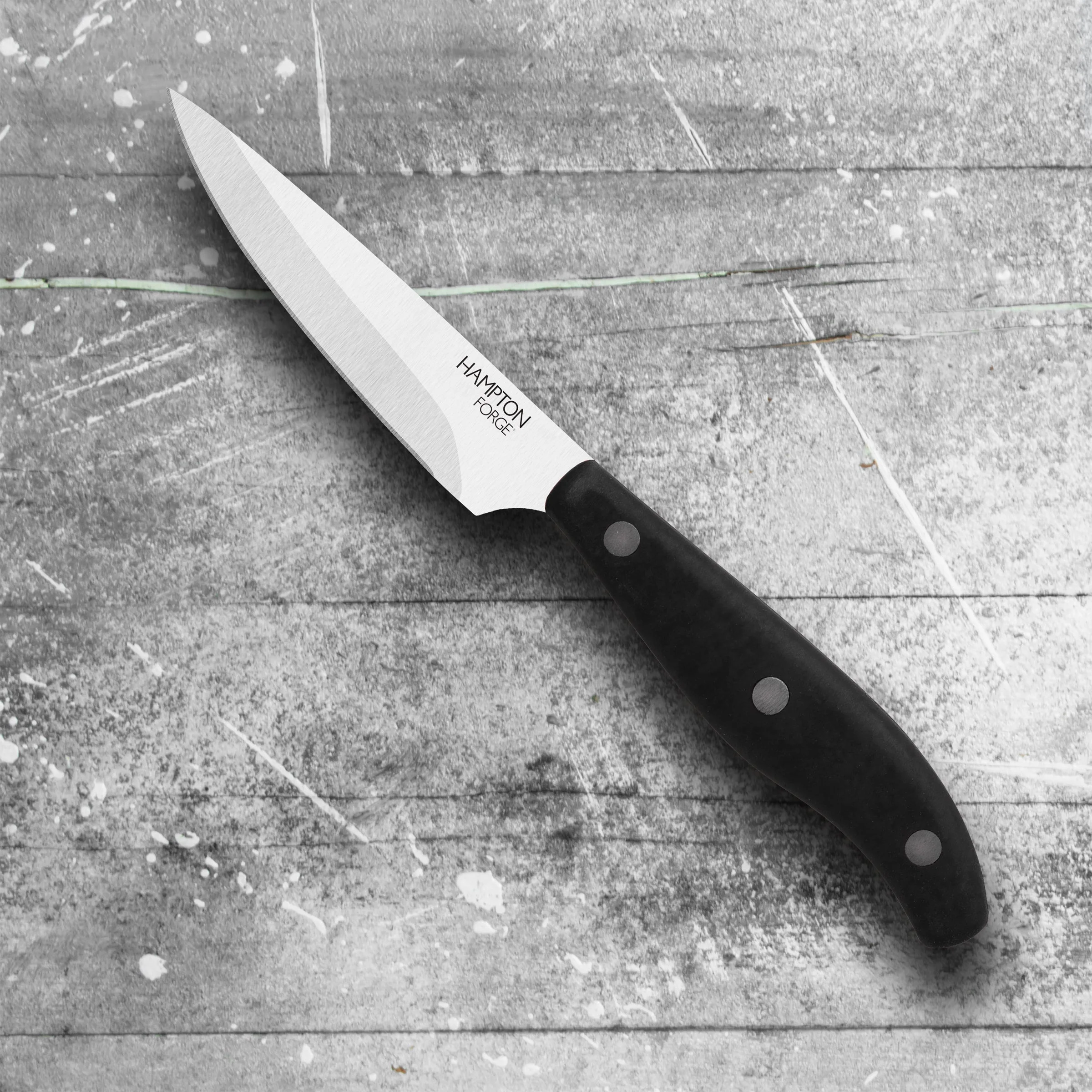 Magna Black 3.5" Paring Knife with Blade Guard - Image 2