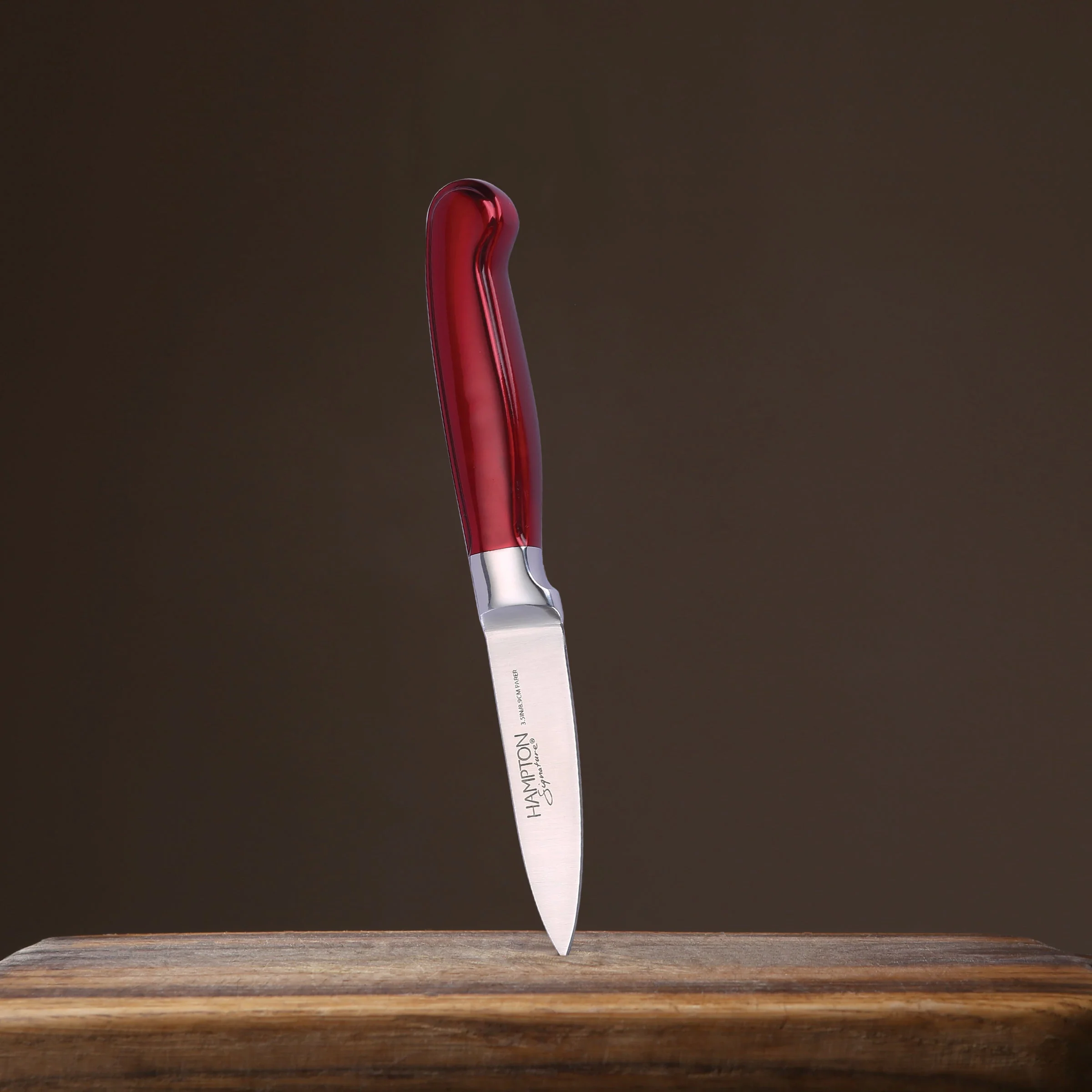 Rorik Red 3.5" Paring Knife with Blade Guard - Image 3