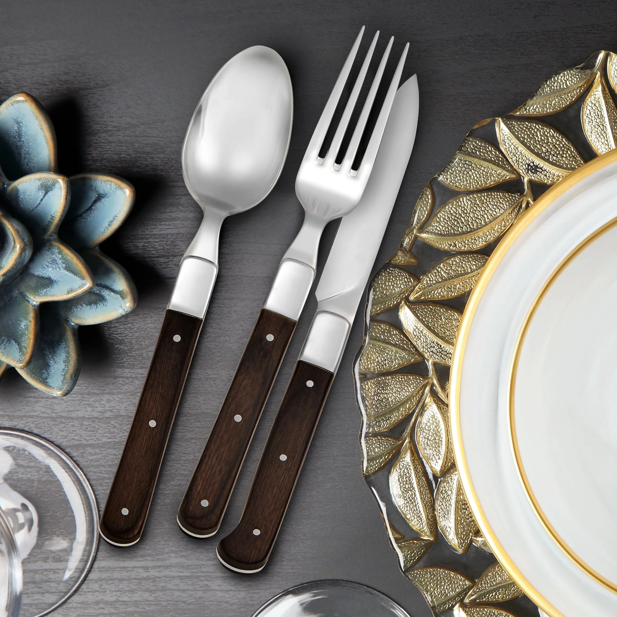 St. Michel 20-Piece Flatware Set - Image 2