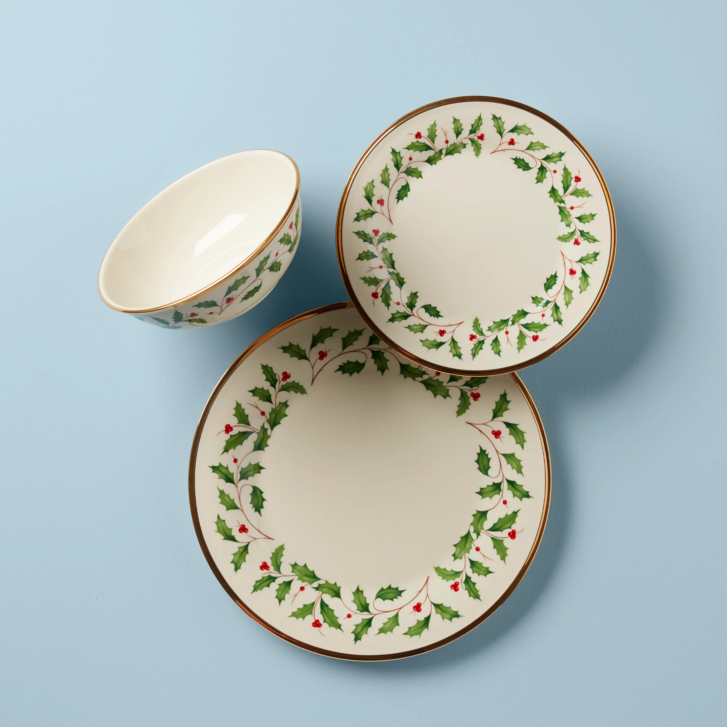 Holiday 3-Piece Place Setting