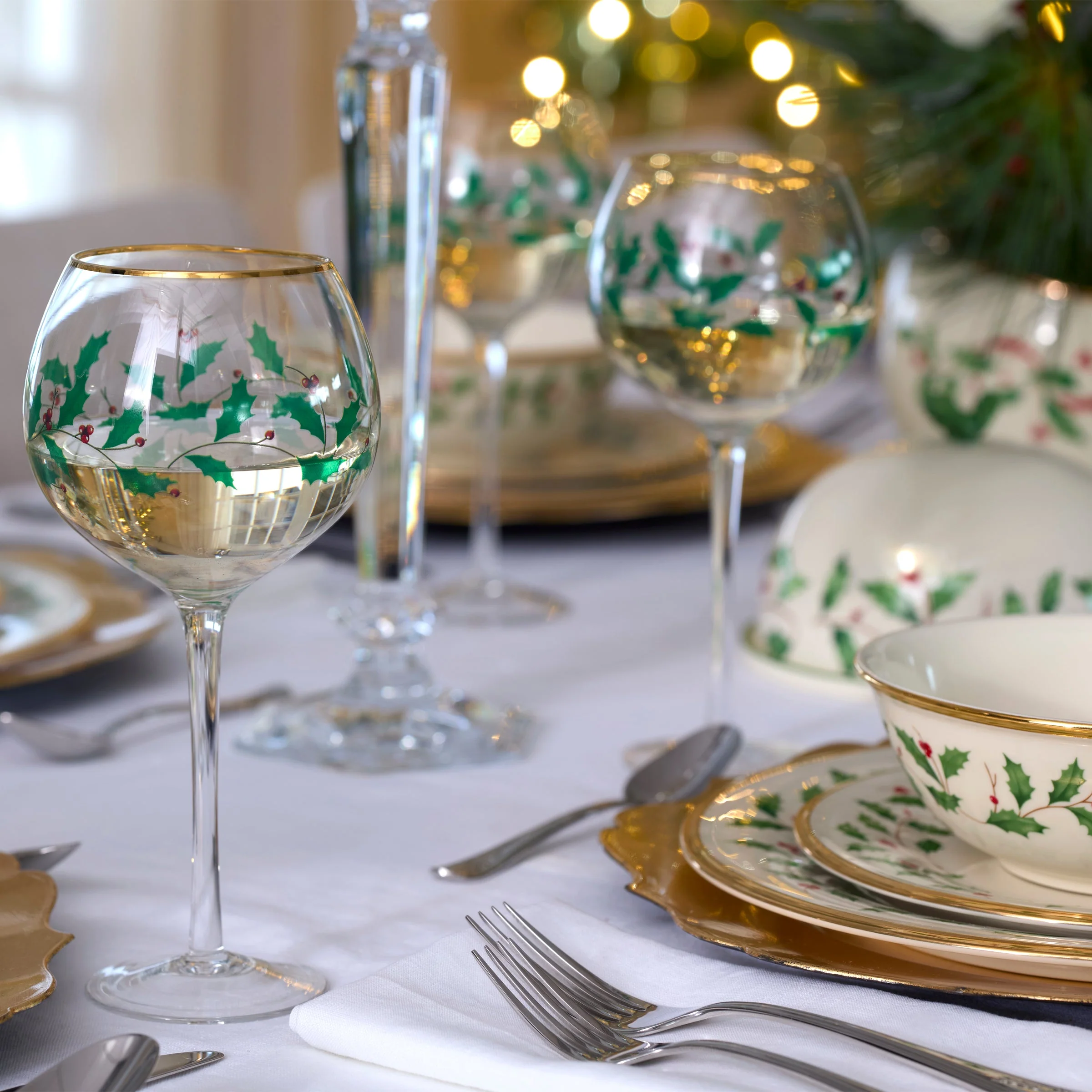 Holiday Balloon Glasses, Set of 4 - Image 5
