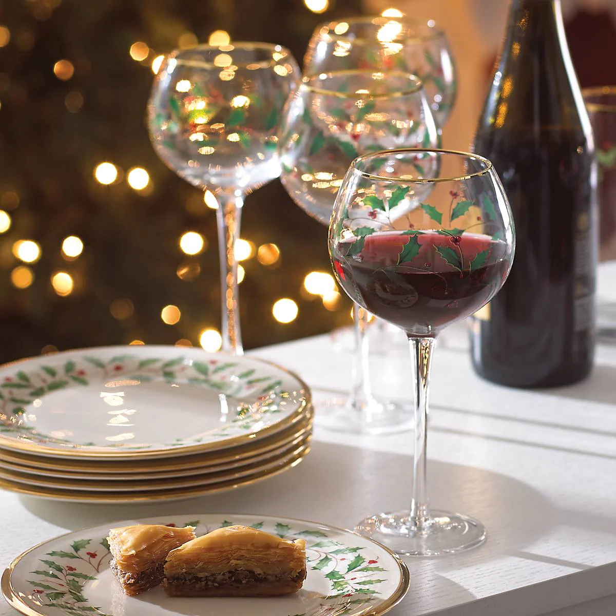 Holiday Balloon Glasses, Set of 4 - Image 9