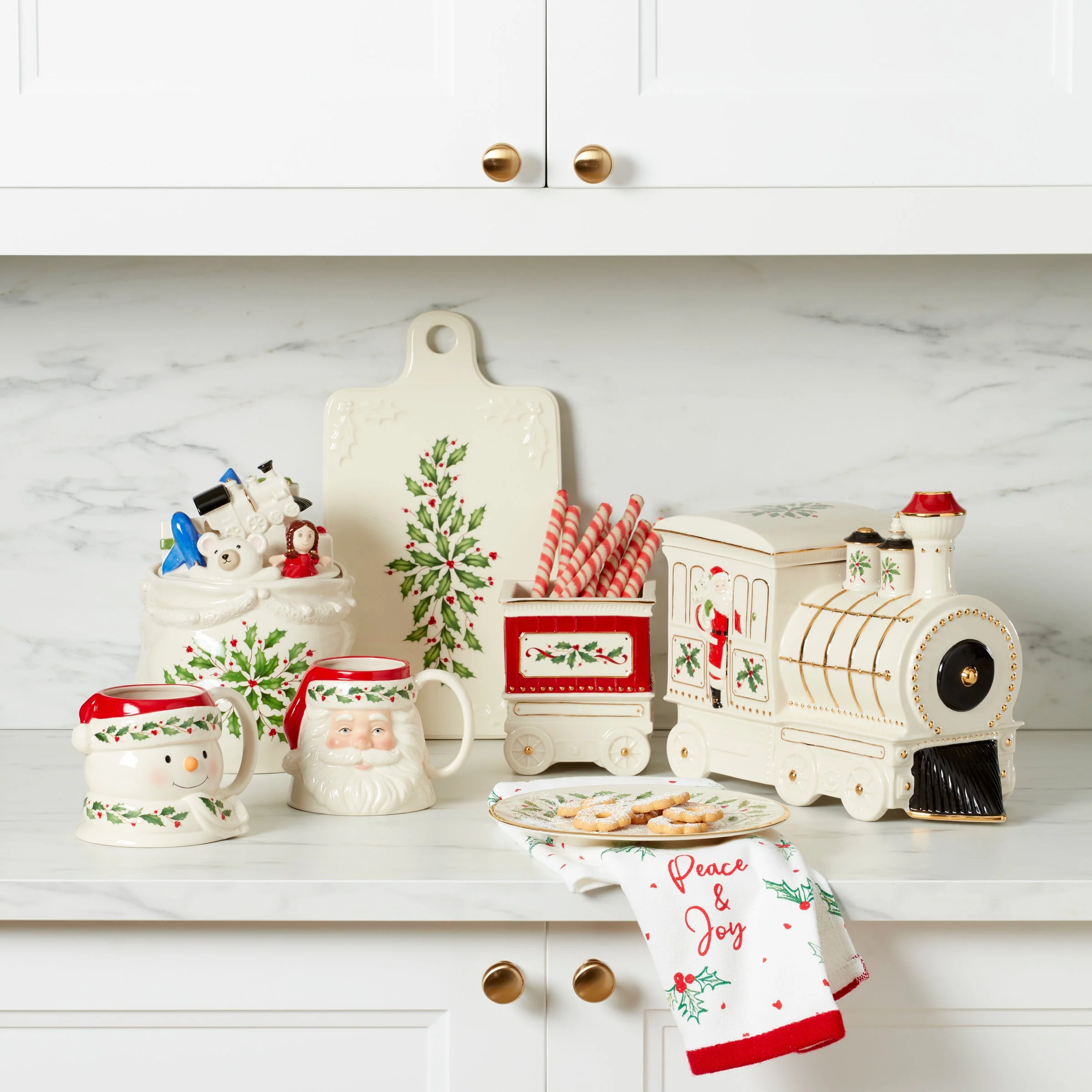 Holiday Train 5-Piece Serving Set - Image 5