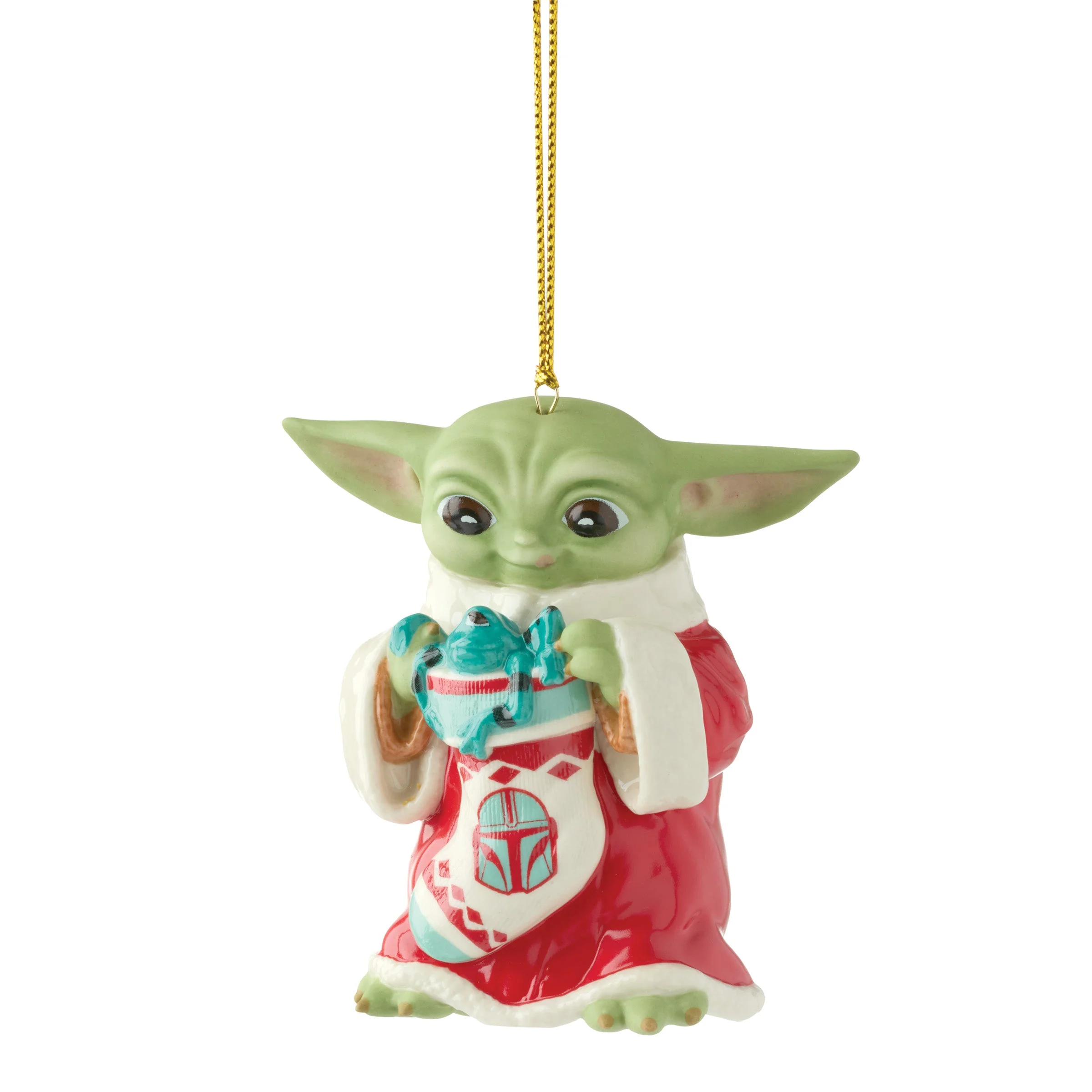 Holiday Grogu with Stocking Ornament - Image 4