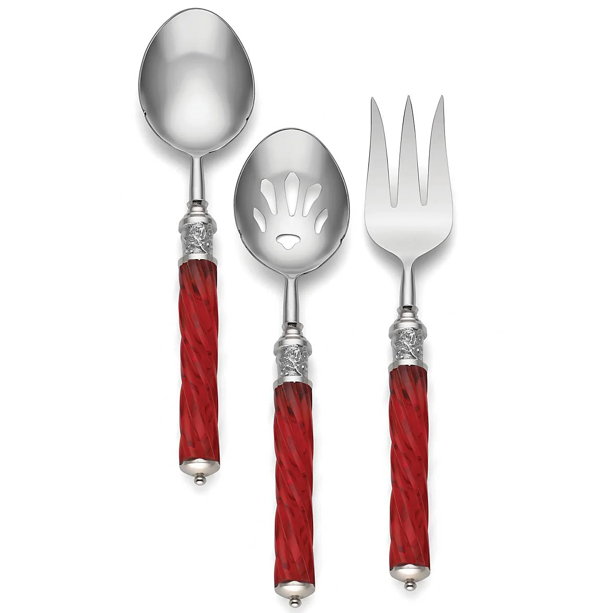 Holiday Jewel Spiral 3-Piece Serving Set - Image 2