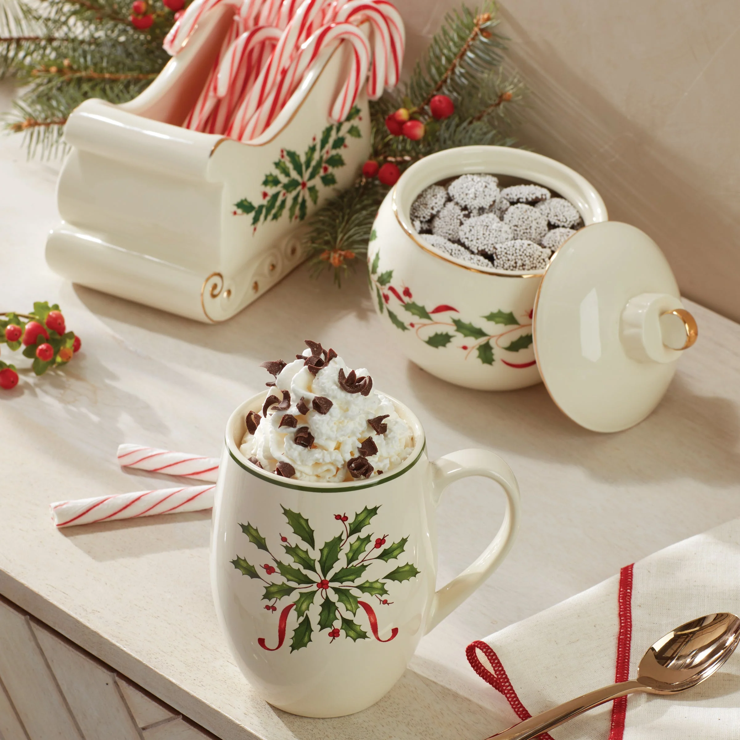 Holiday Ornament Candy Jar - Image 3