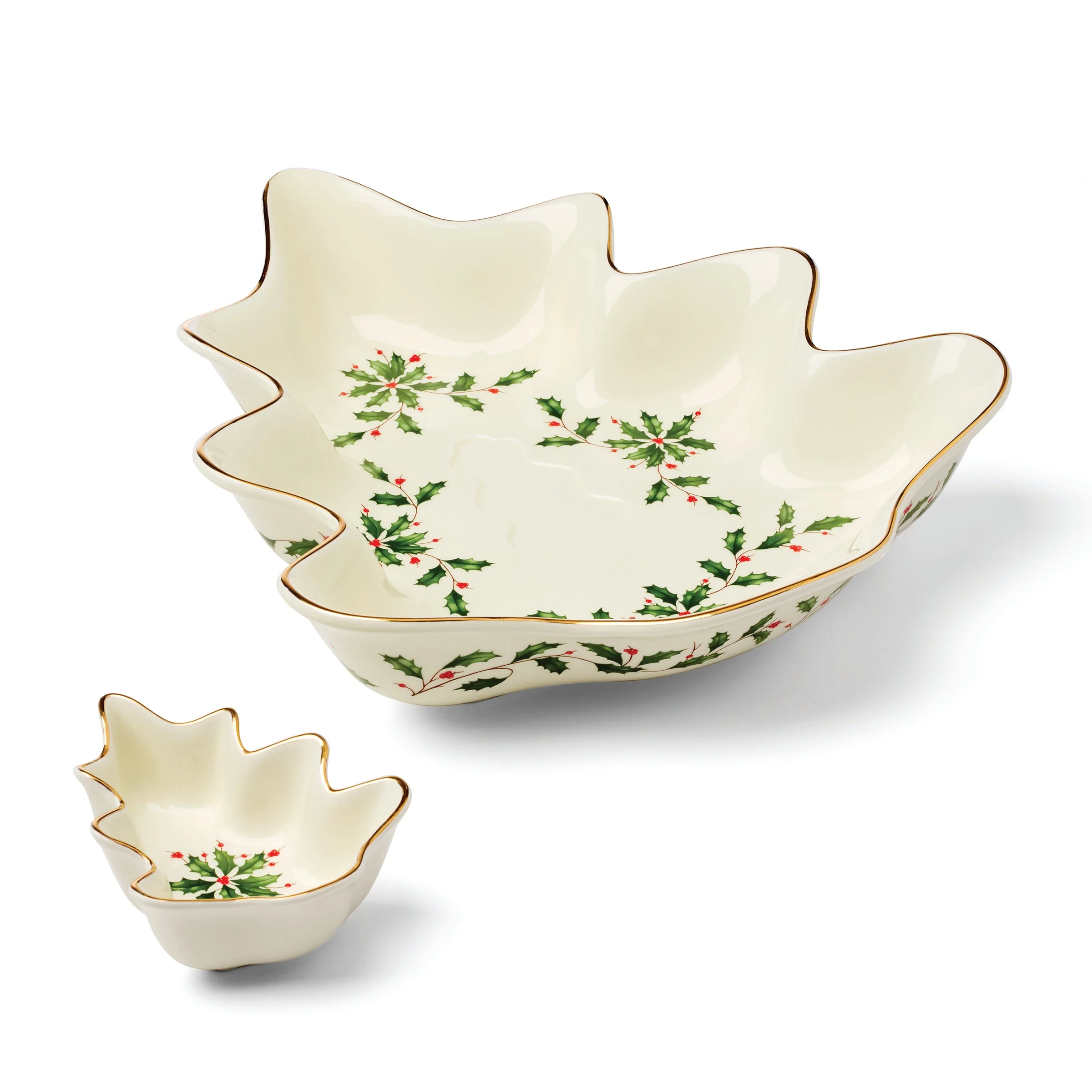 Holiday Tree Chip & Dip Set - Image 2