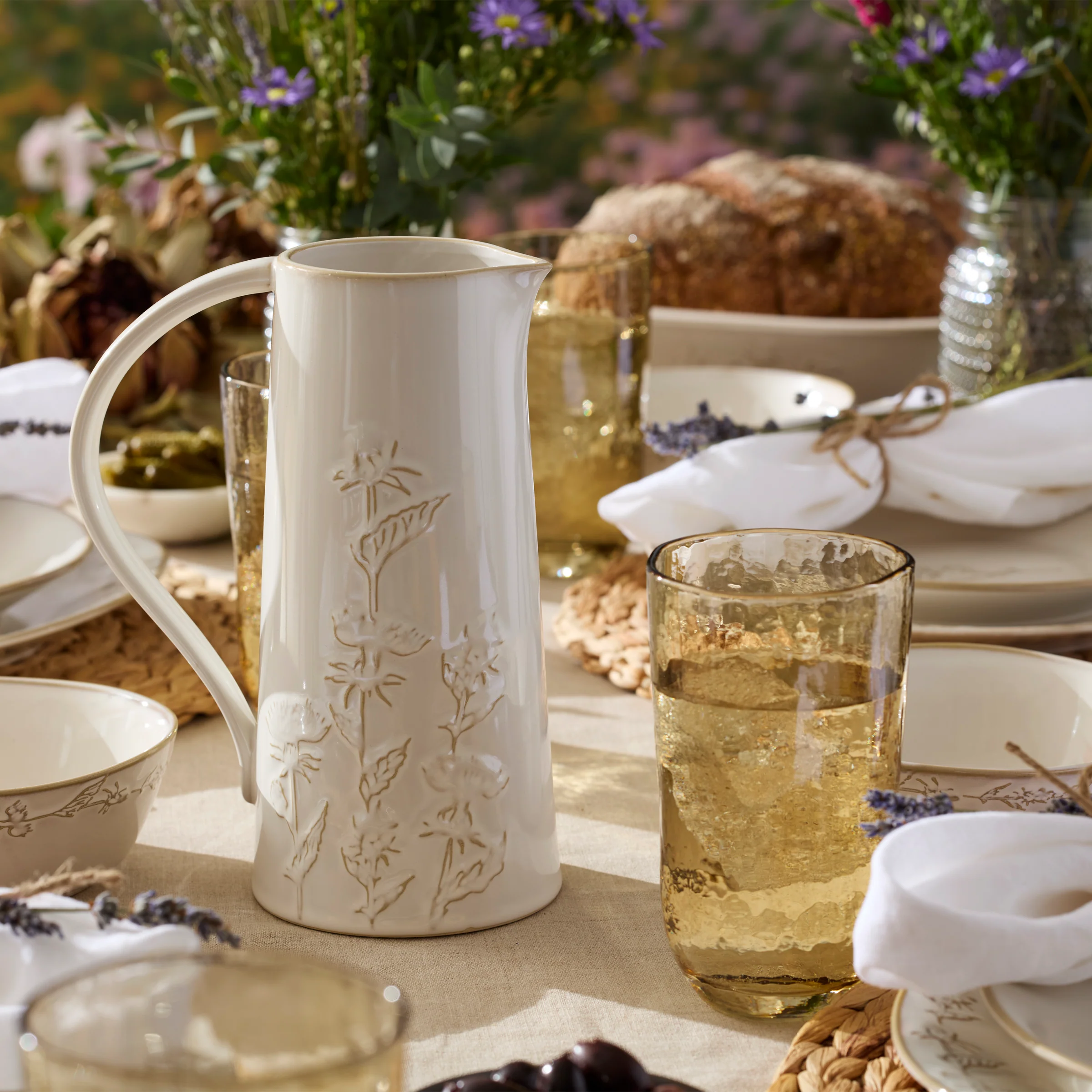 Homespun Amber Tall Tumbler - Set Of 4 - Image 4