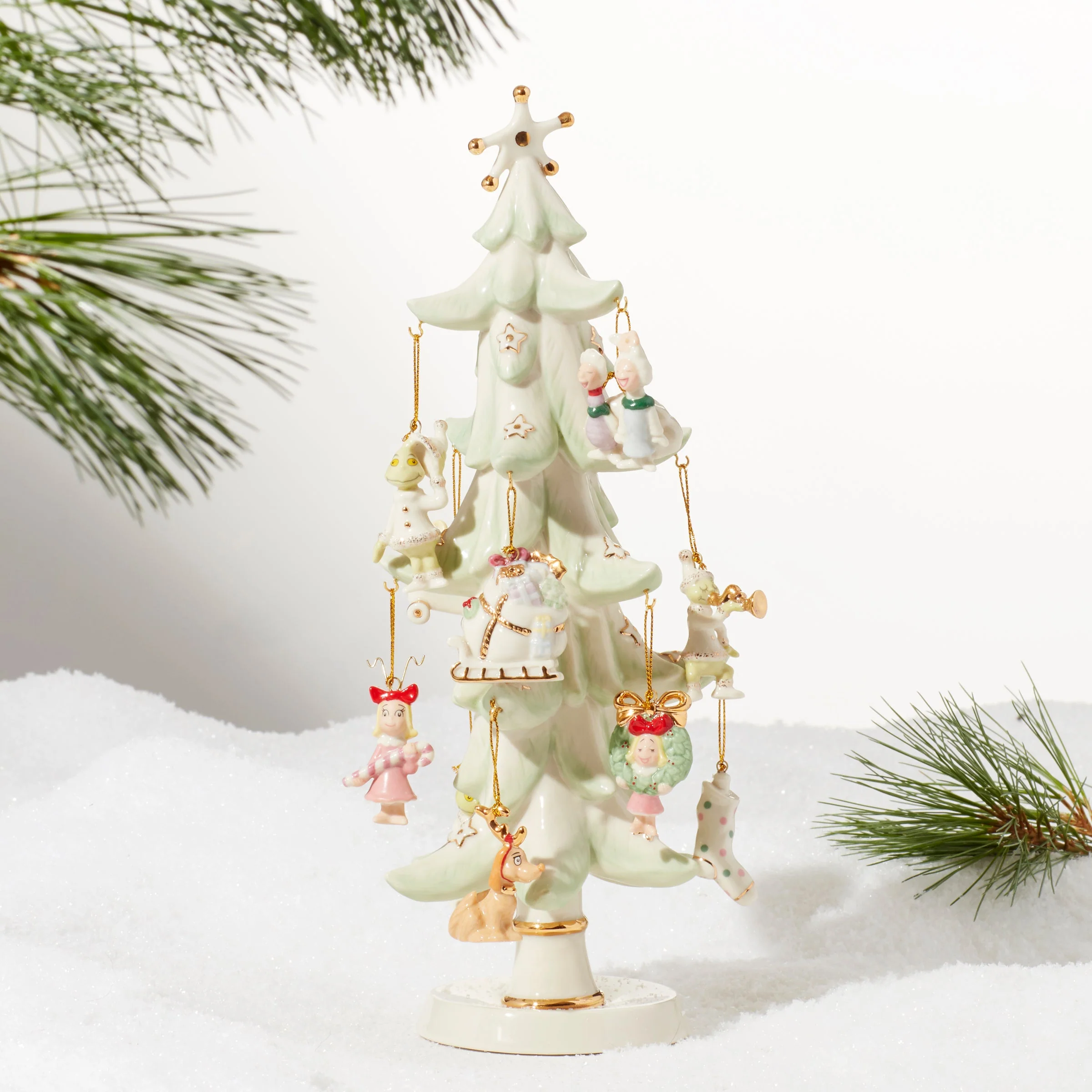 How The Grinch Stole Christmas 12-Piece Ornament & Tree Set - Image 4