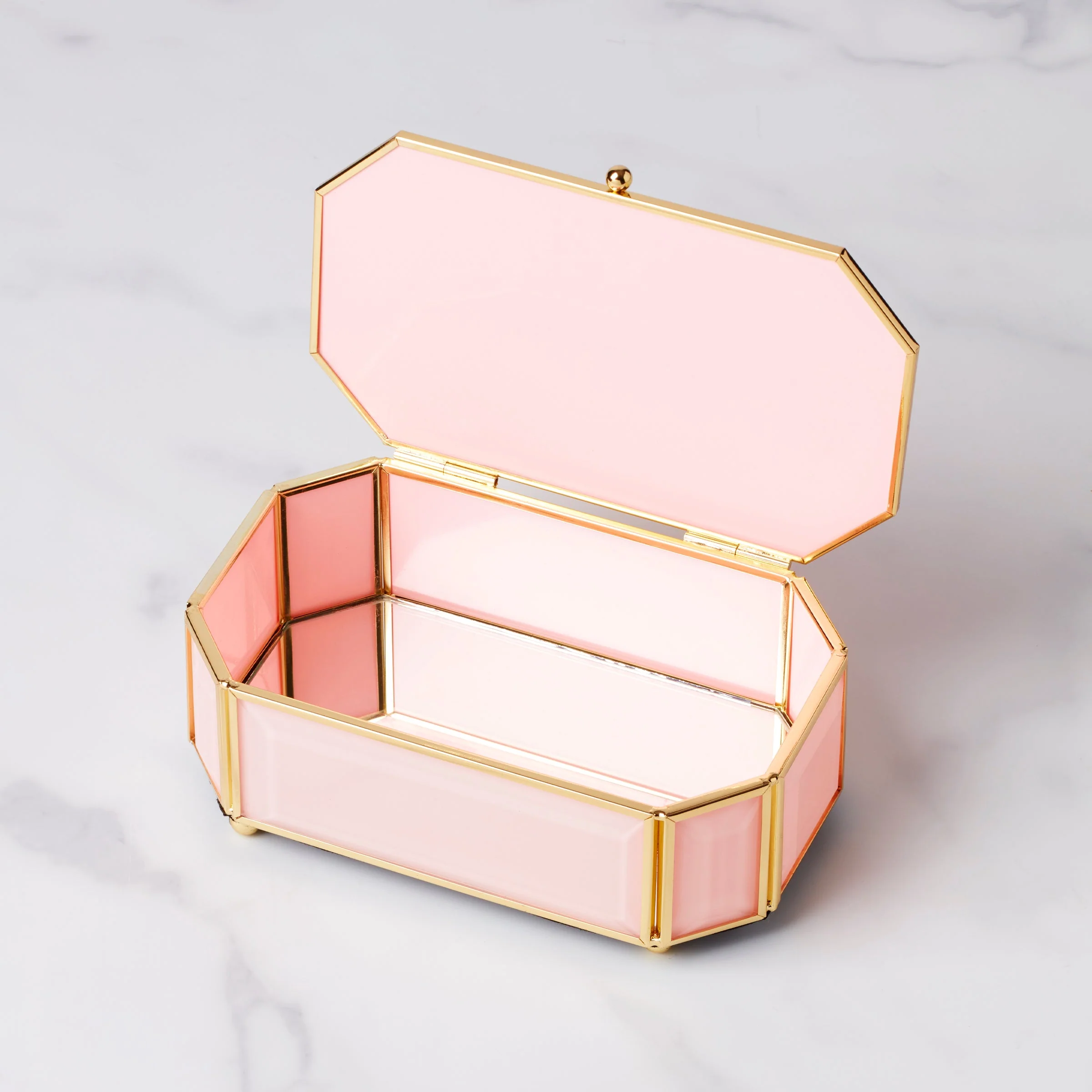 "I Treasure You" Pink Jewelry Box - Image 2
