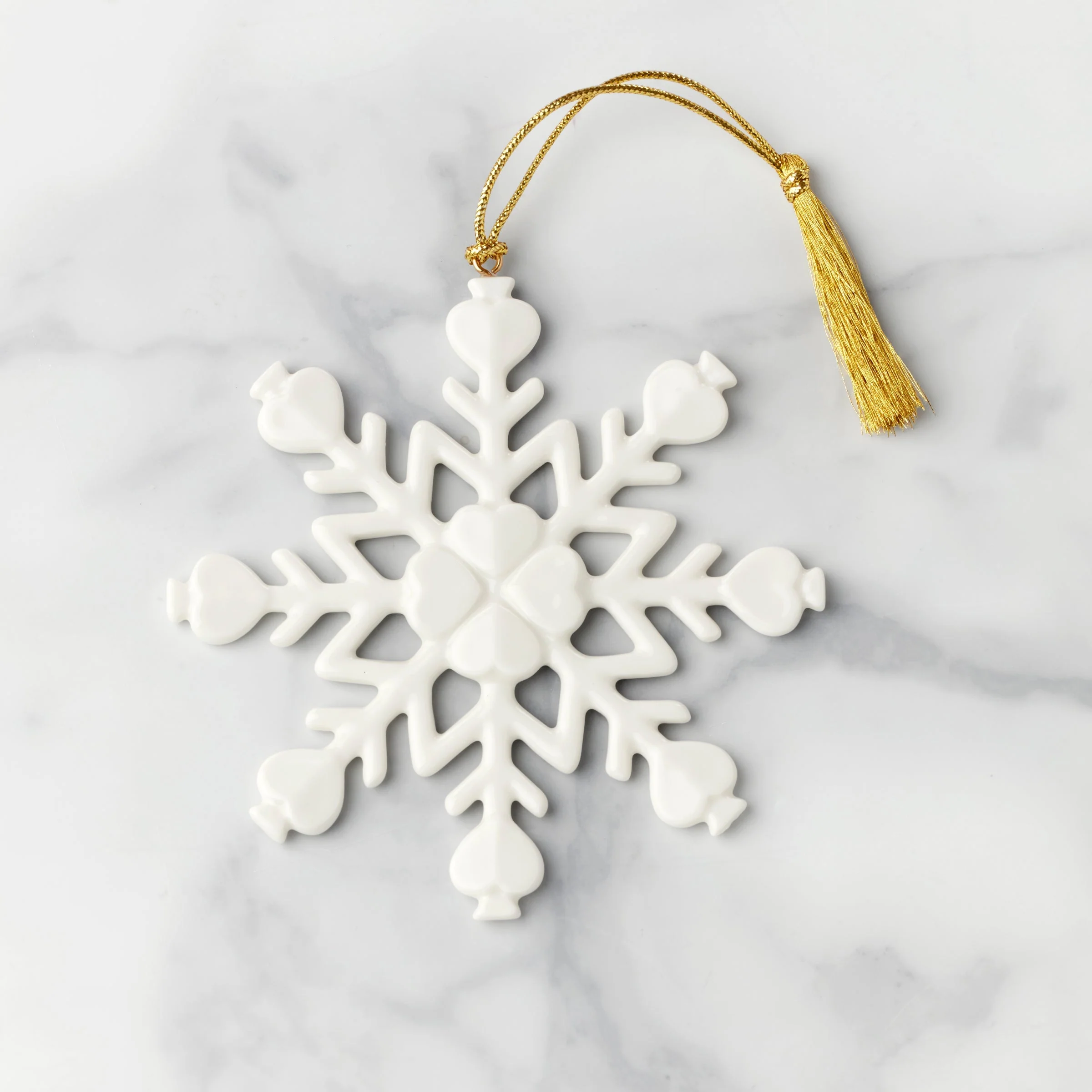 Be Jolly Snowflake Ornament