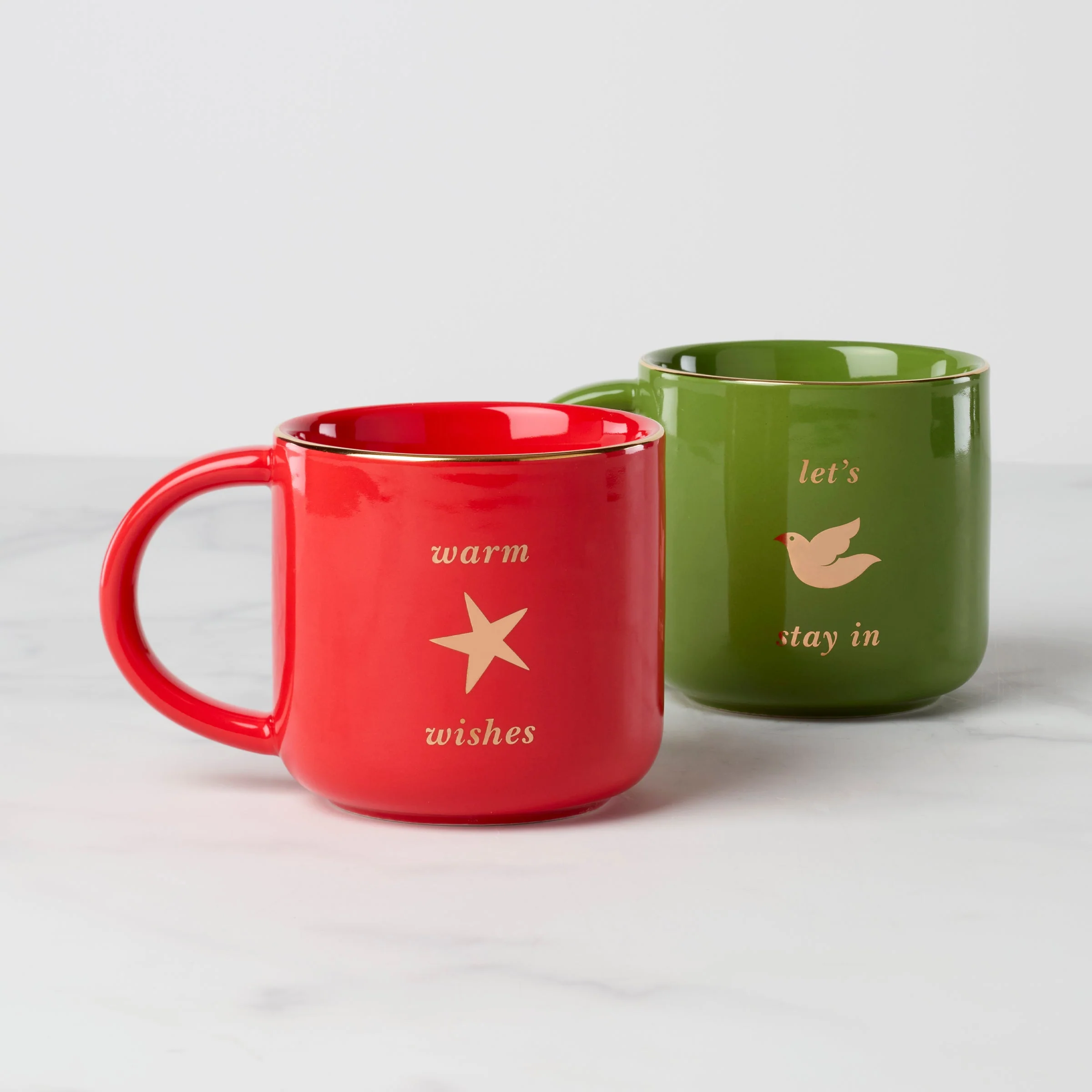 Be Jolly Warm Wishes Mugs, Set of 2 - Image 2