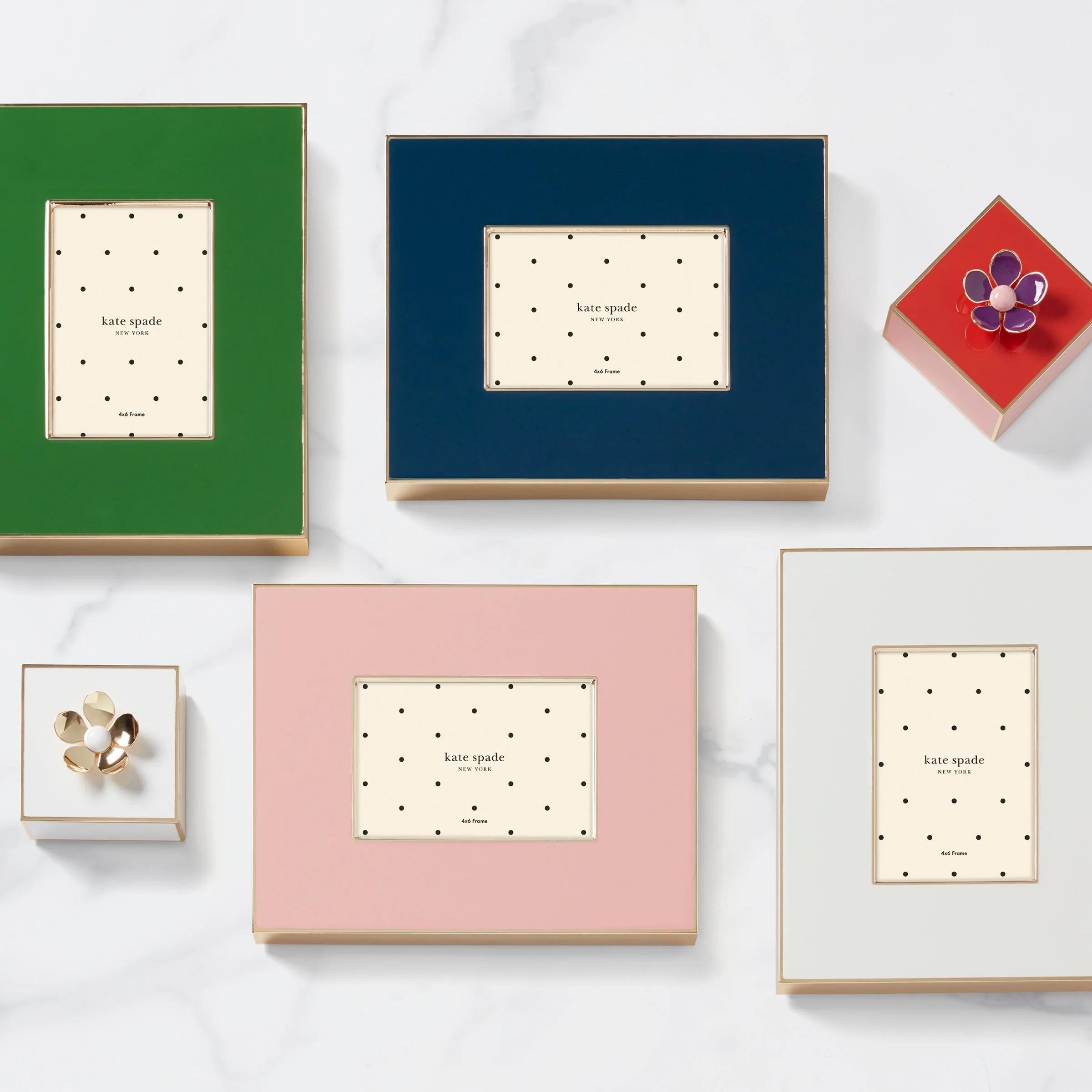 Make It Pop Navy 4x6 Photo Frame - Image 3