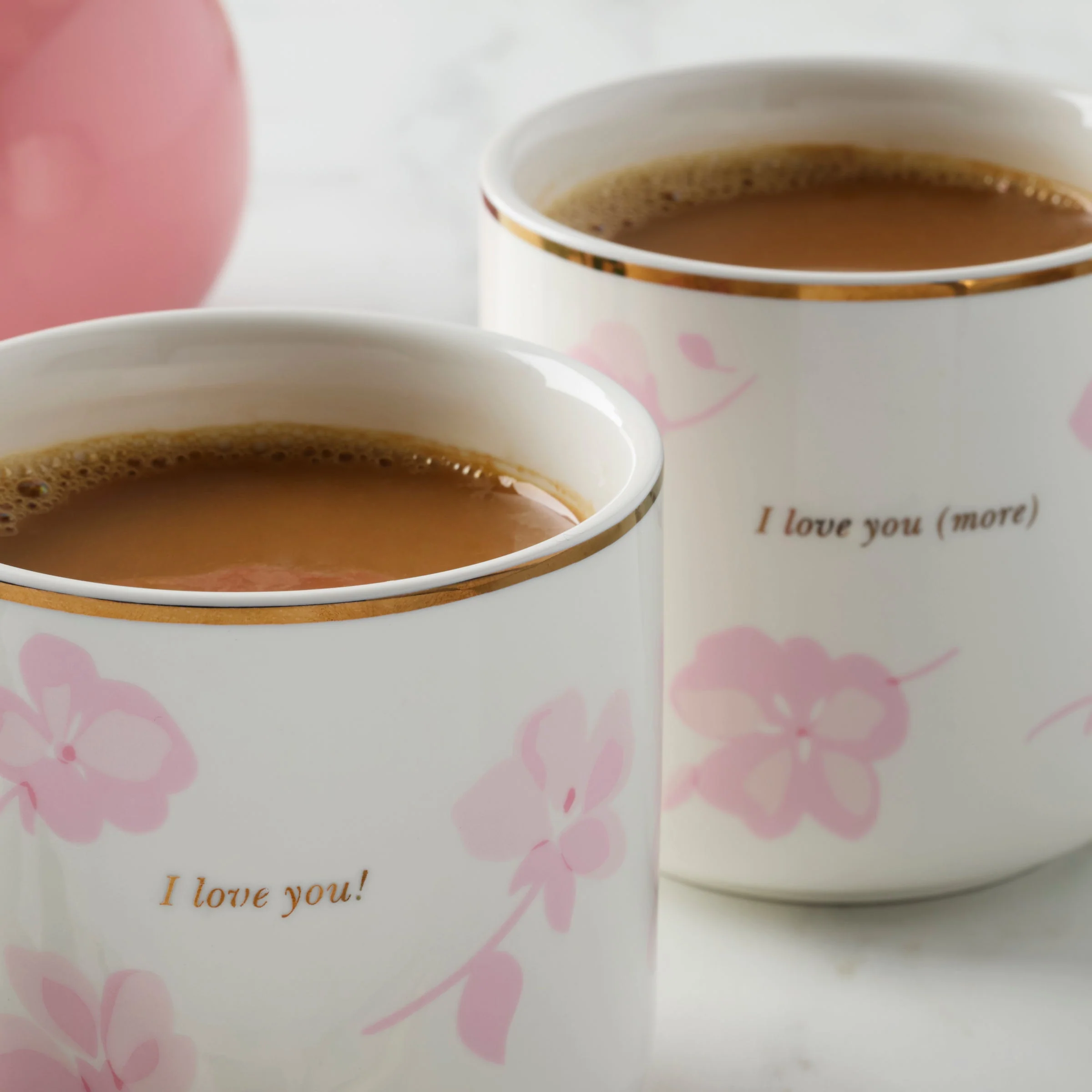 Spring Pansies Mugs, Set of 2 - Image 3