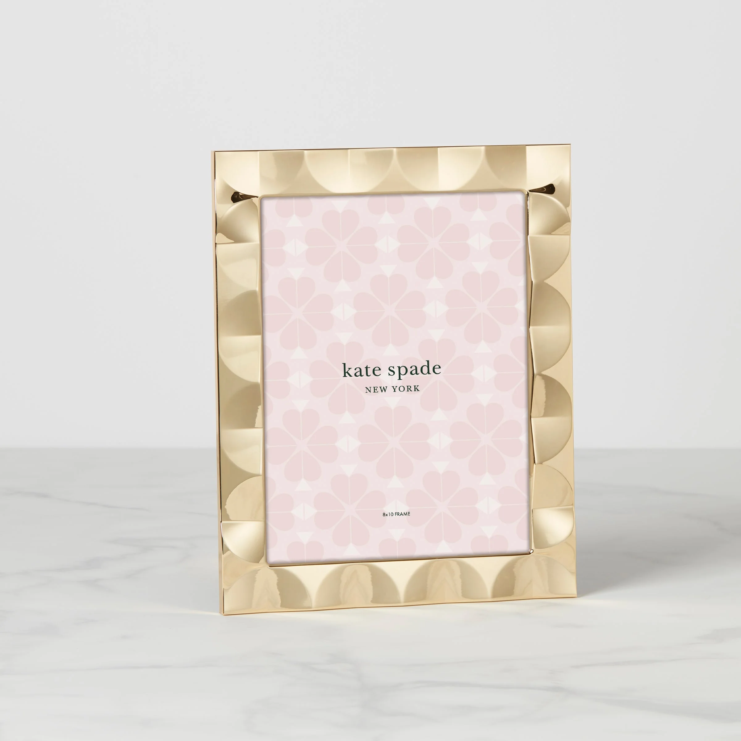 South Street Gold 8x10 Scallop Photo Frame