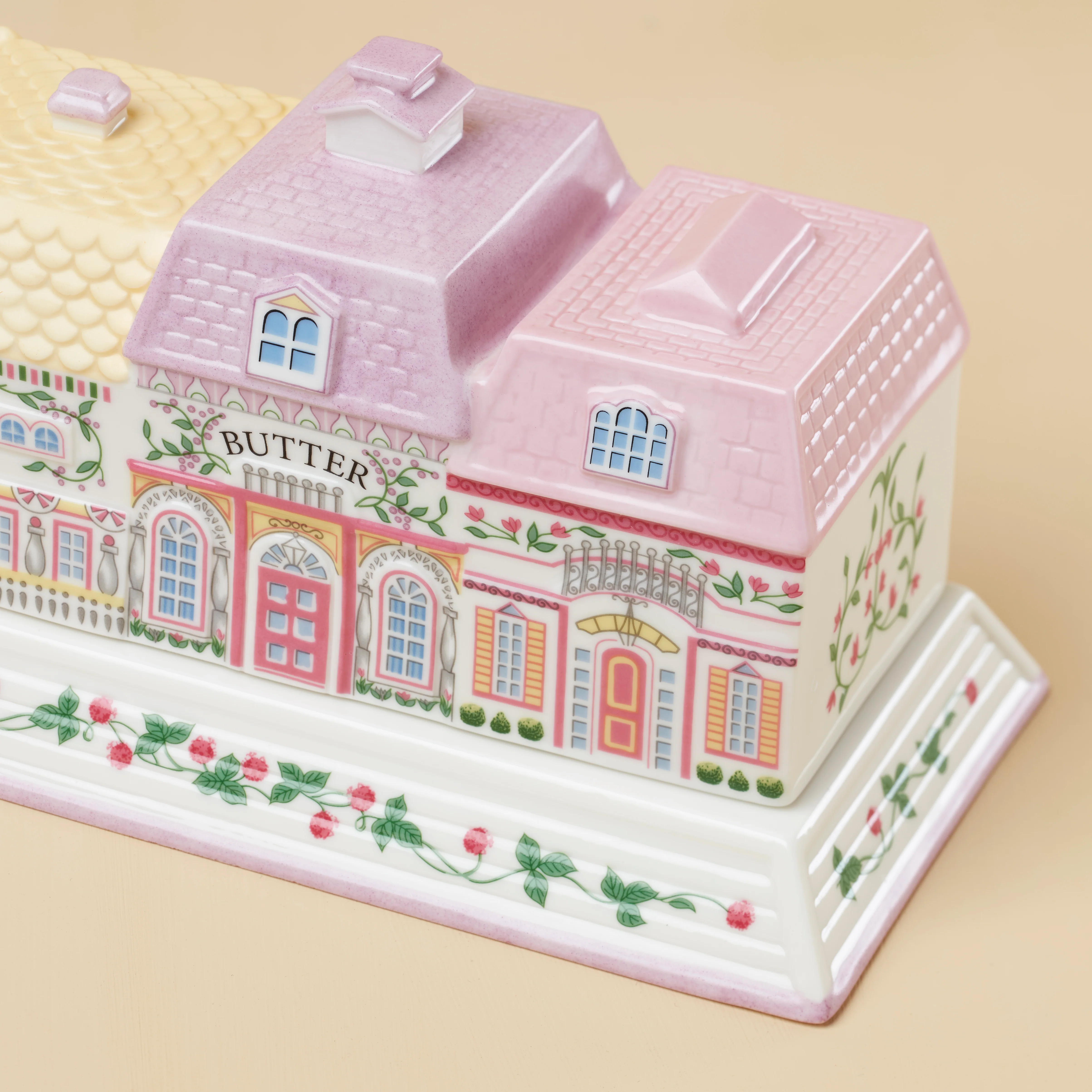 Lenox Spice Village Covered Butter Dish - Image 3