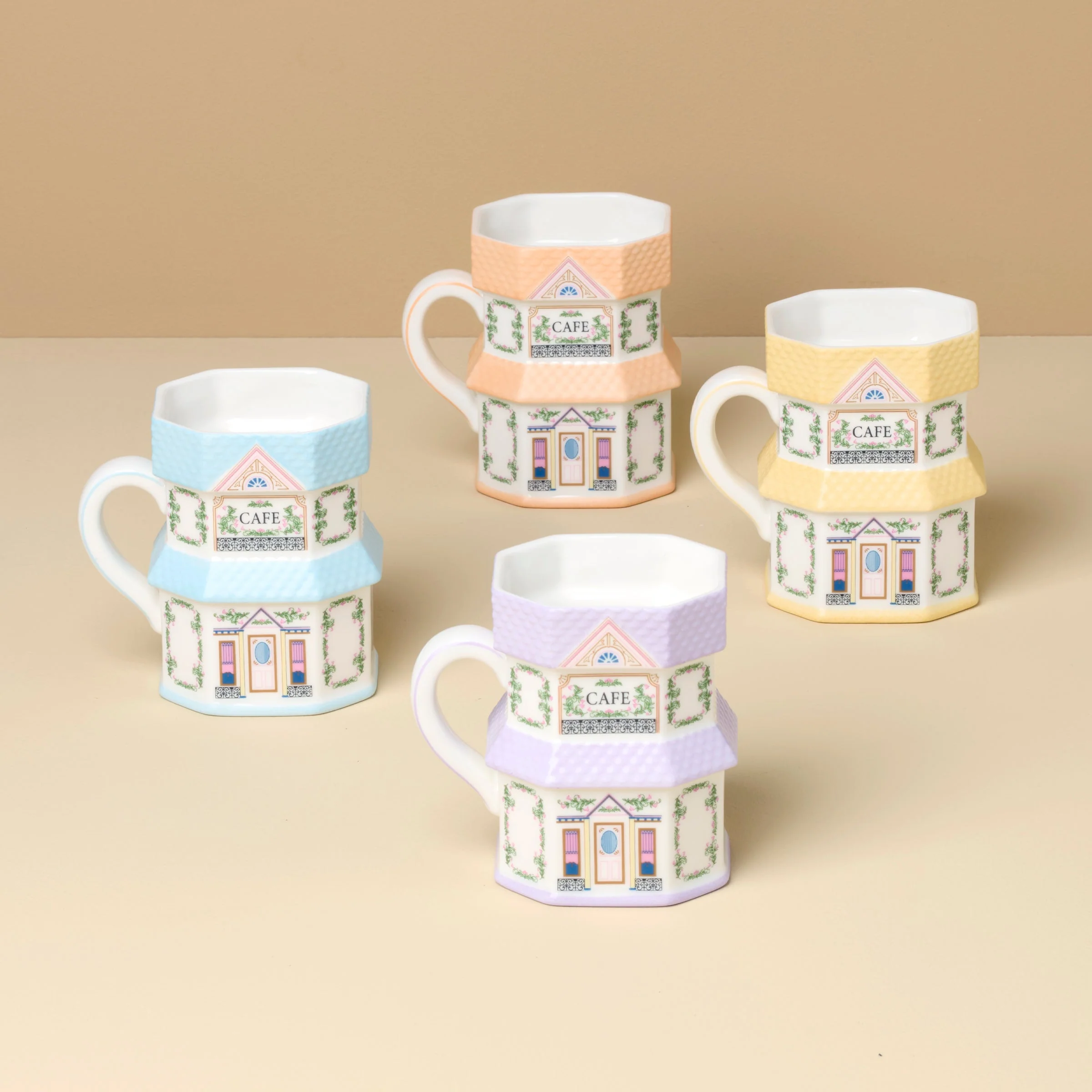 Lenox Spice Village Mugs, Set of 4 - Image 2