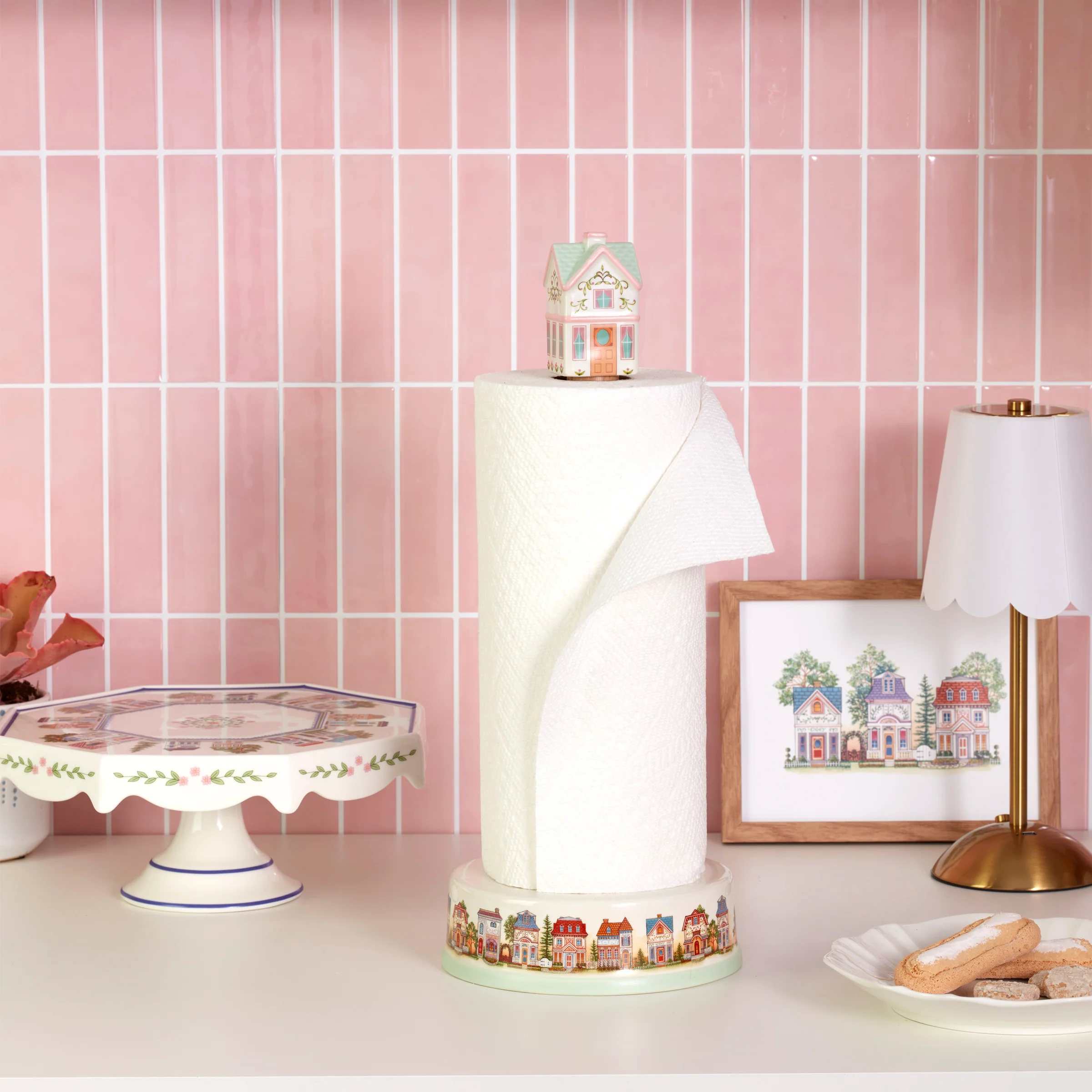 Lenox Spice Village Paper Towel Holder - Image 3