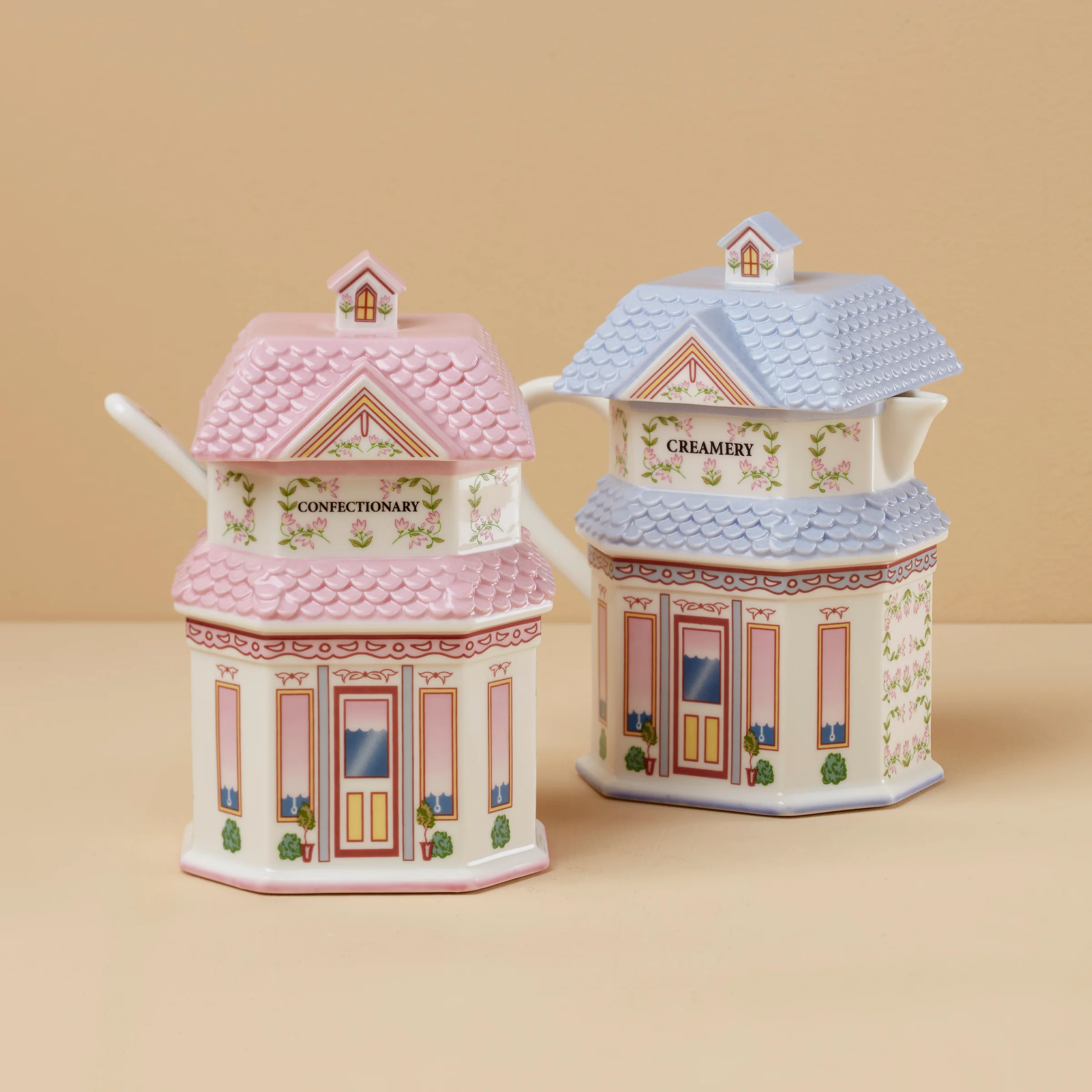 Lenox Spice Village Sugar & Creamer Set - Image 2