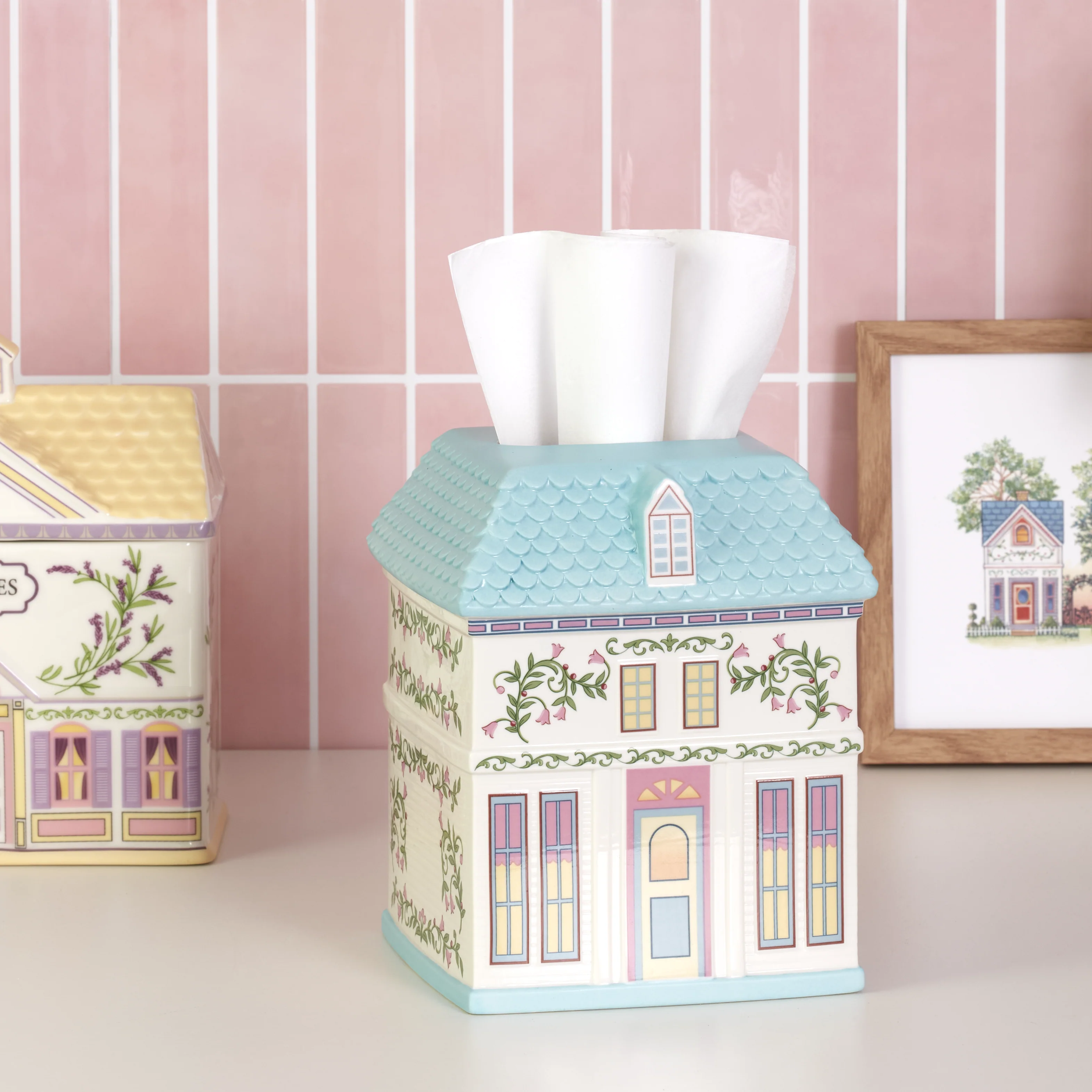 Lenox Spice Village Tissue Box Holder - Image 3