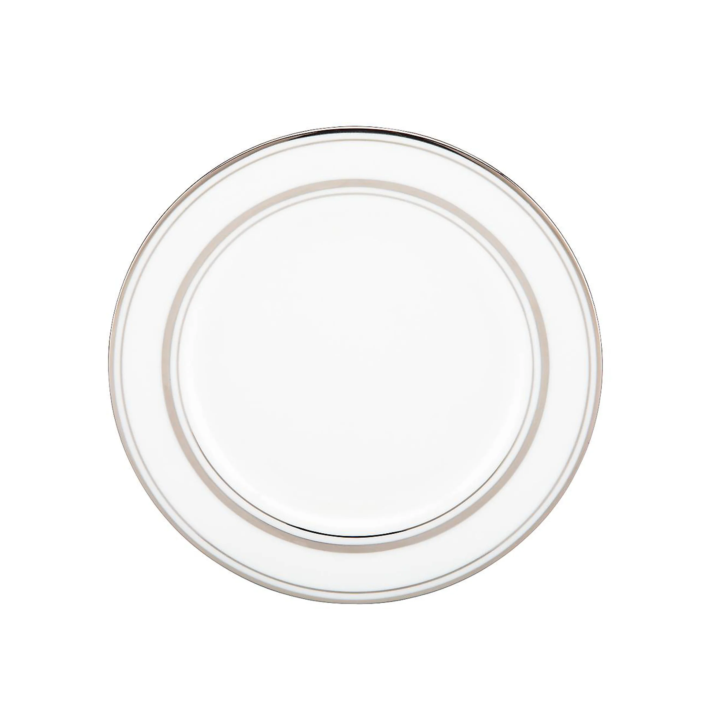Library Lane Platinum Bread Plate