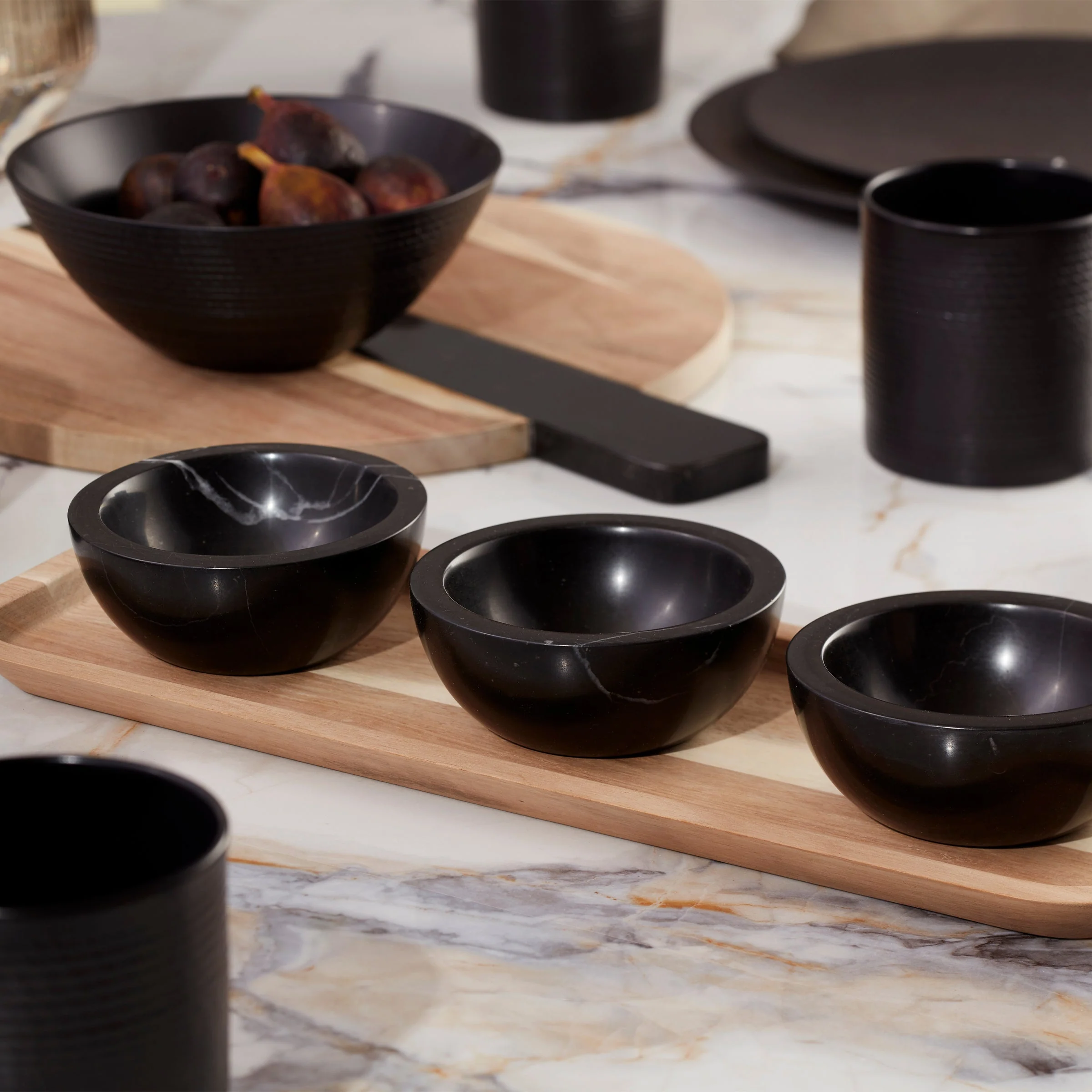 LX Collective Tray with 3 Dip Bowls - Image 7