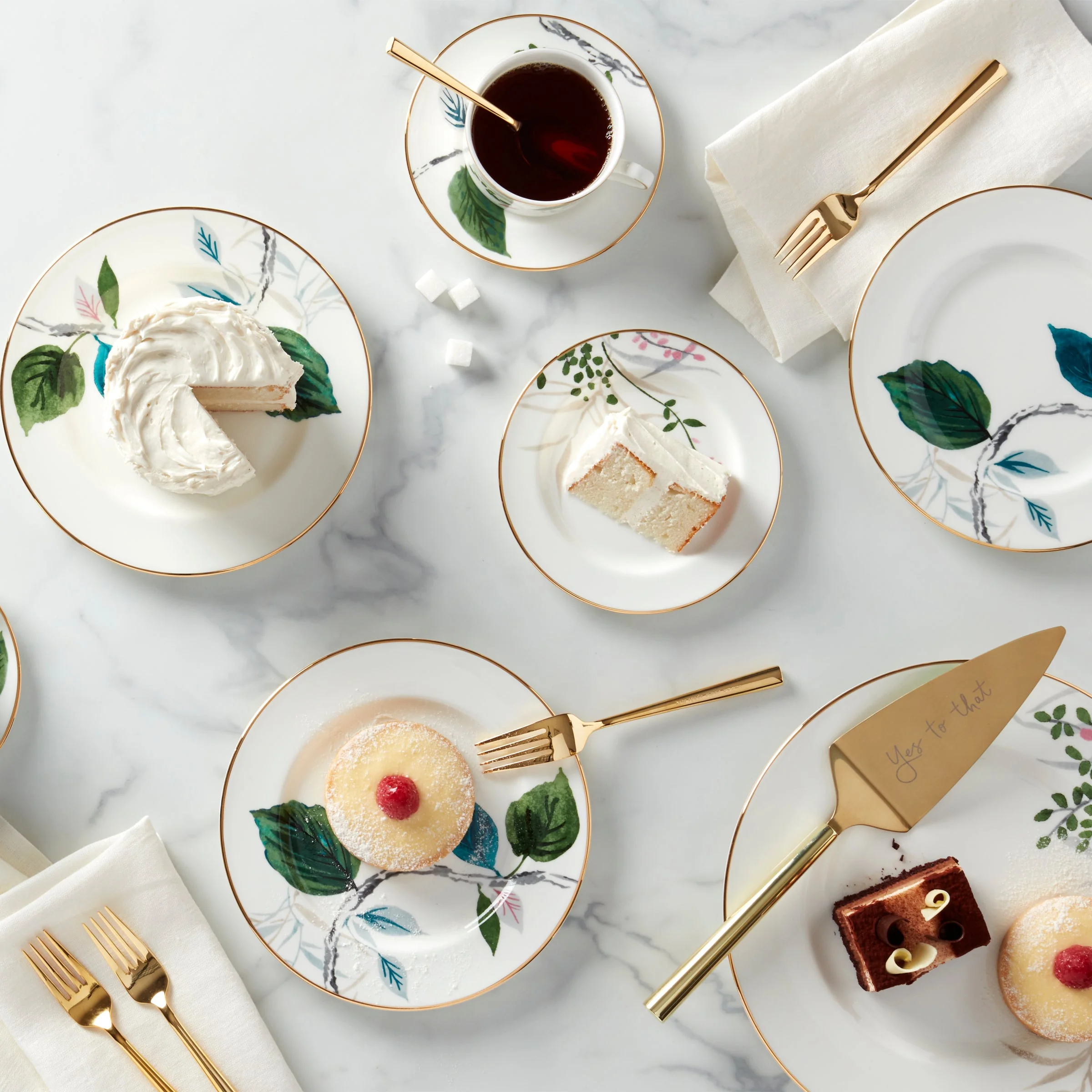 Malmo Gold 20-Piece Flatware Set - Image 3