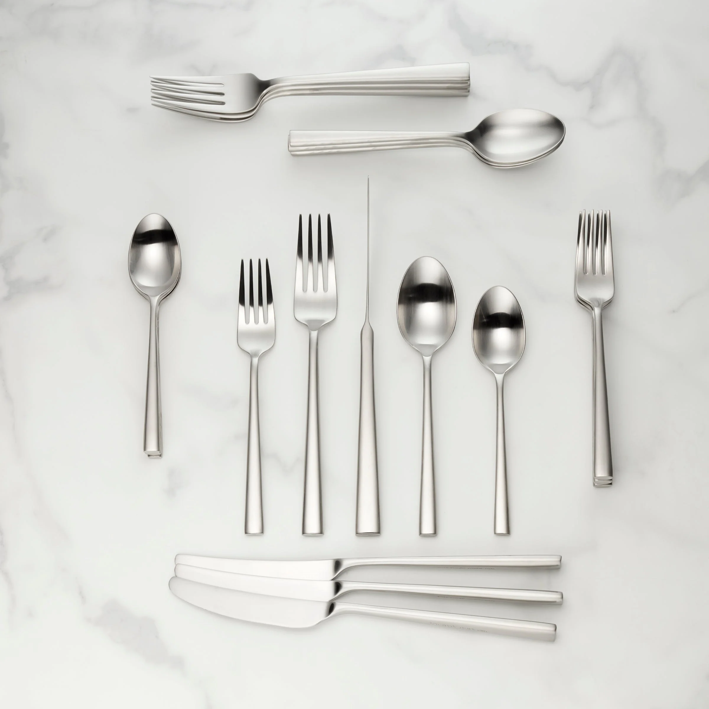 Malmo Satin 20-Piece Flatware Set - Image 2