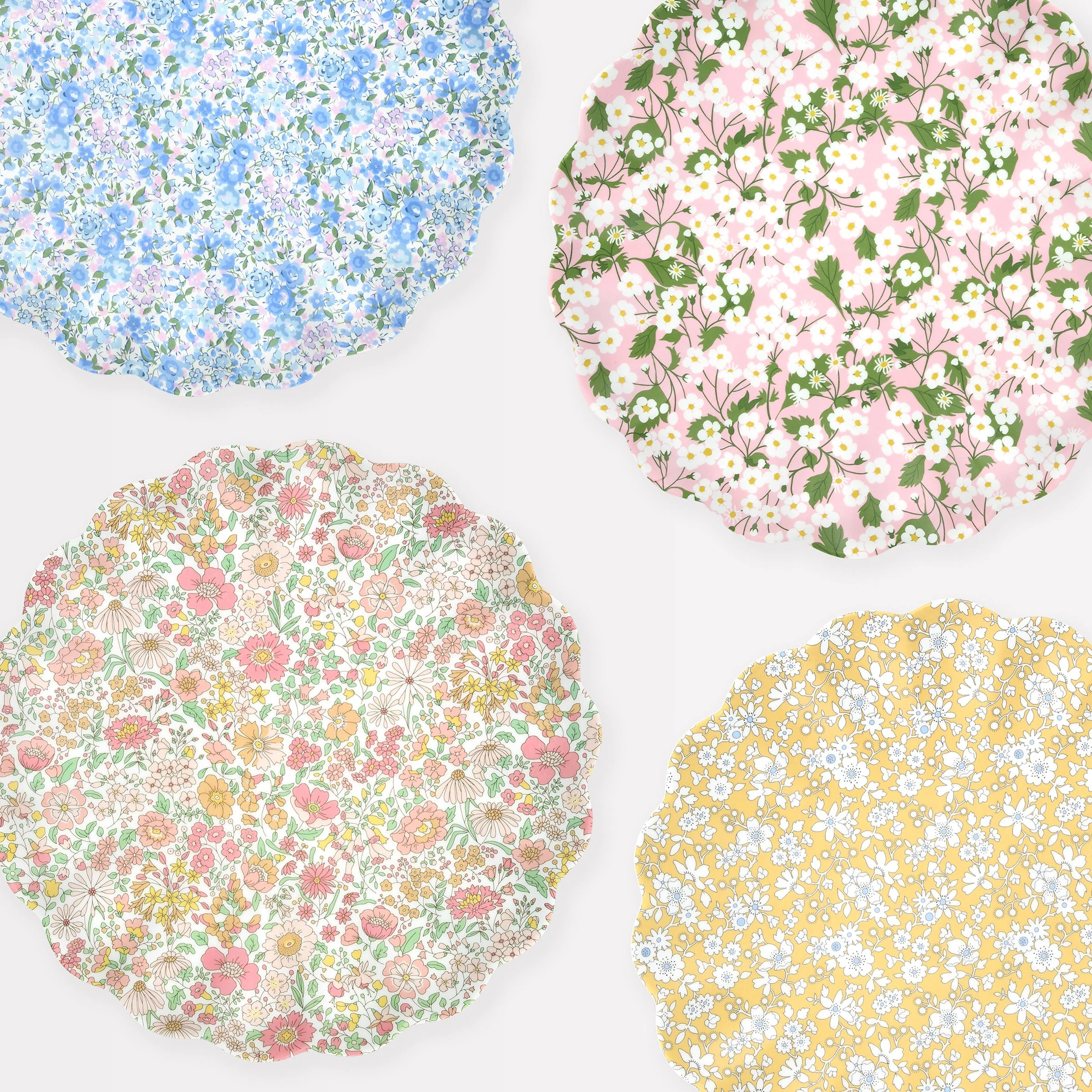Meri Meri X Liberty Floral Melamine Large Plate, Set of 4 - Image 7