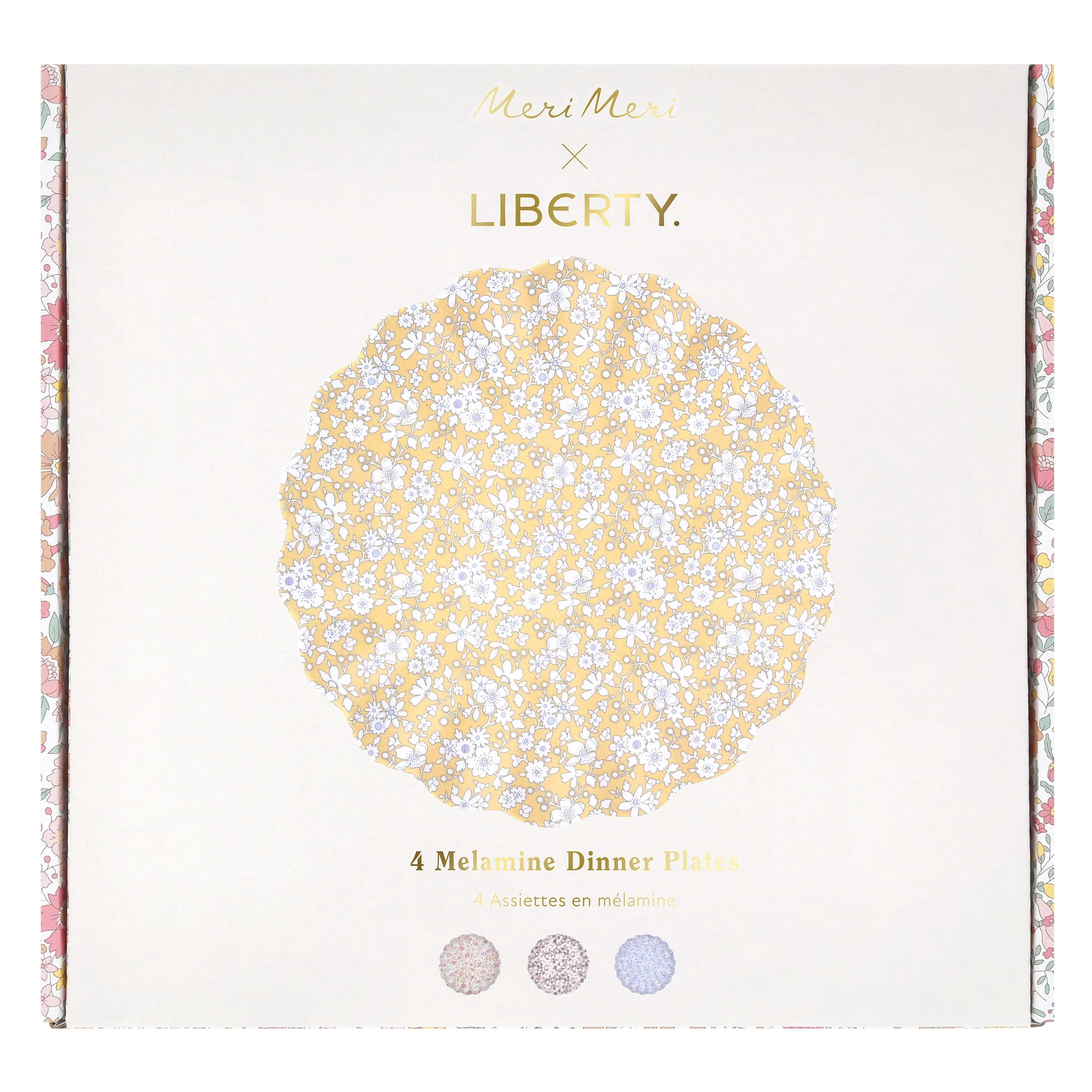 Meri Meri X Liberty Floral Melamine Large Plate, Set of 4 - Image 9