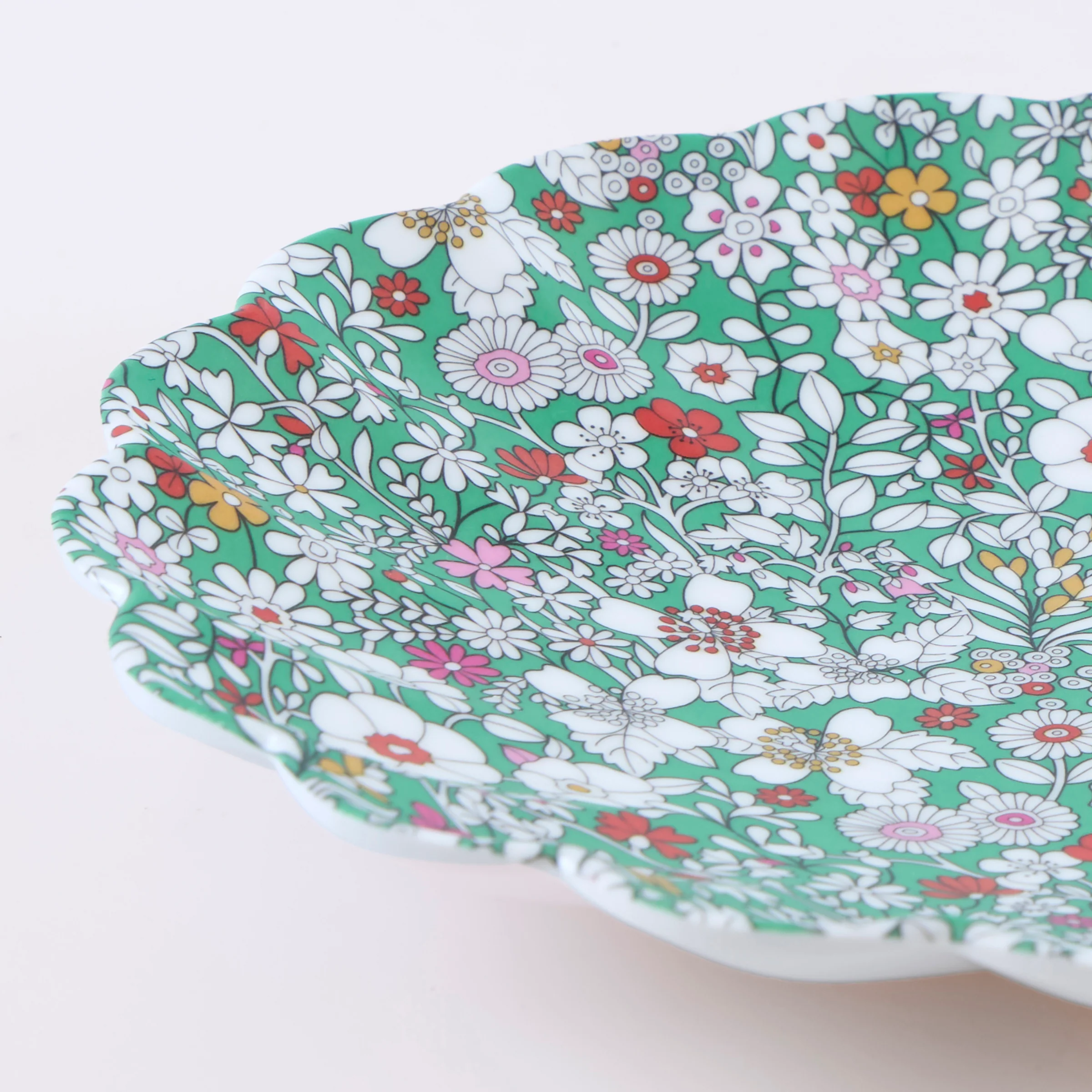 Meri Meri x Liberty Garden Party Small Plates, Set of 6 - Image 2